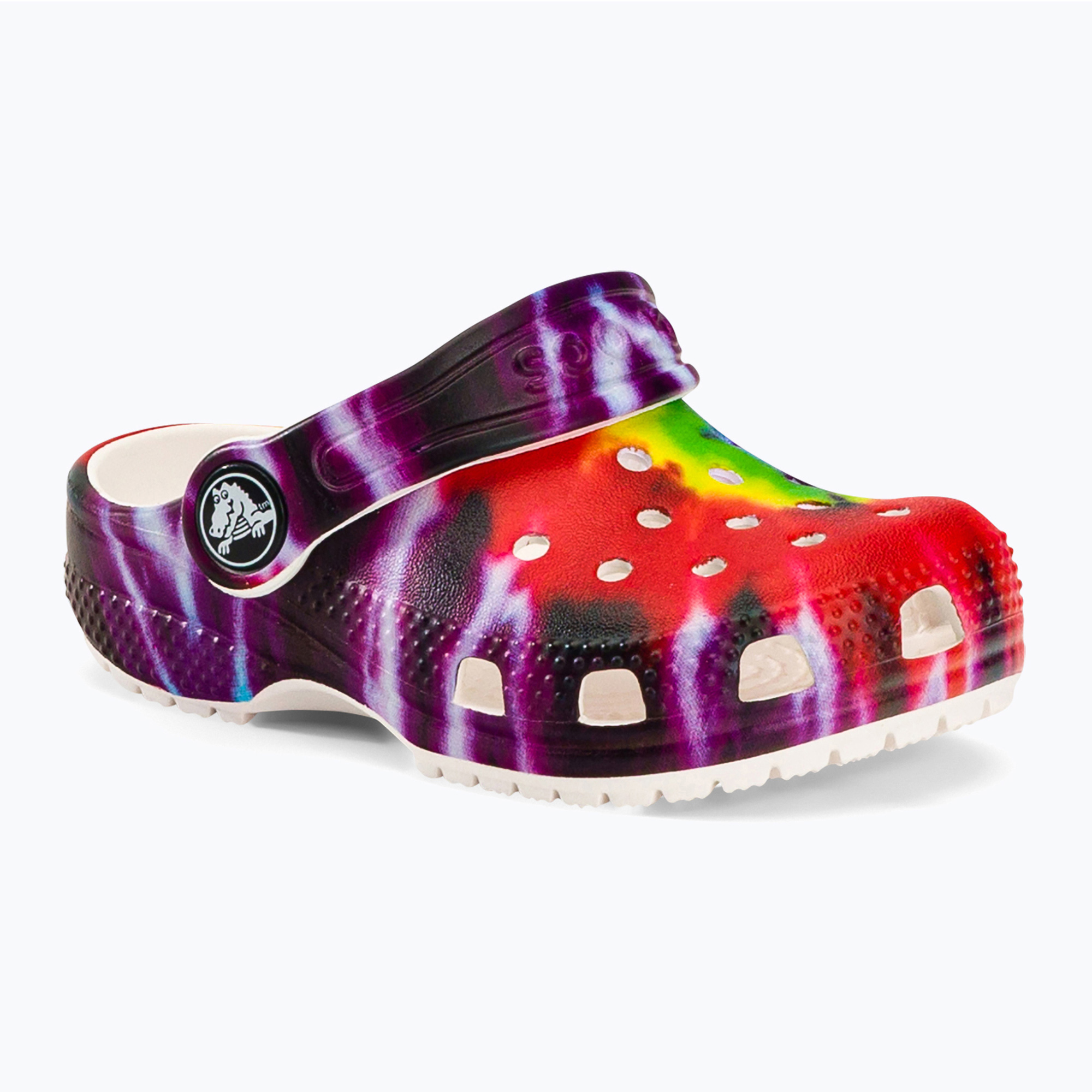 Klapki dziecięce Crocs Classic Tie-Dye Graphic Clog Toddler multicolor | WYSYŁKA W 24H | 30 DNI NA ZWROT