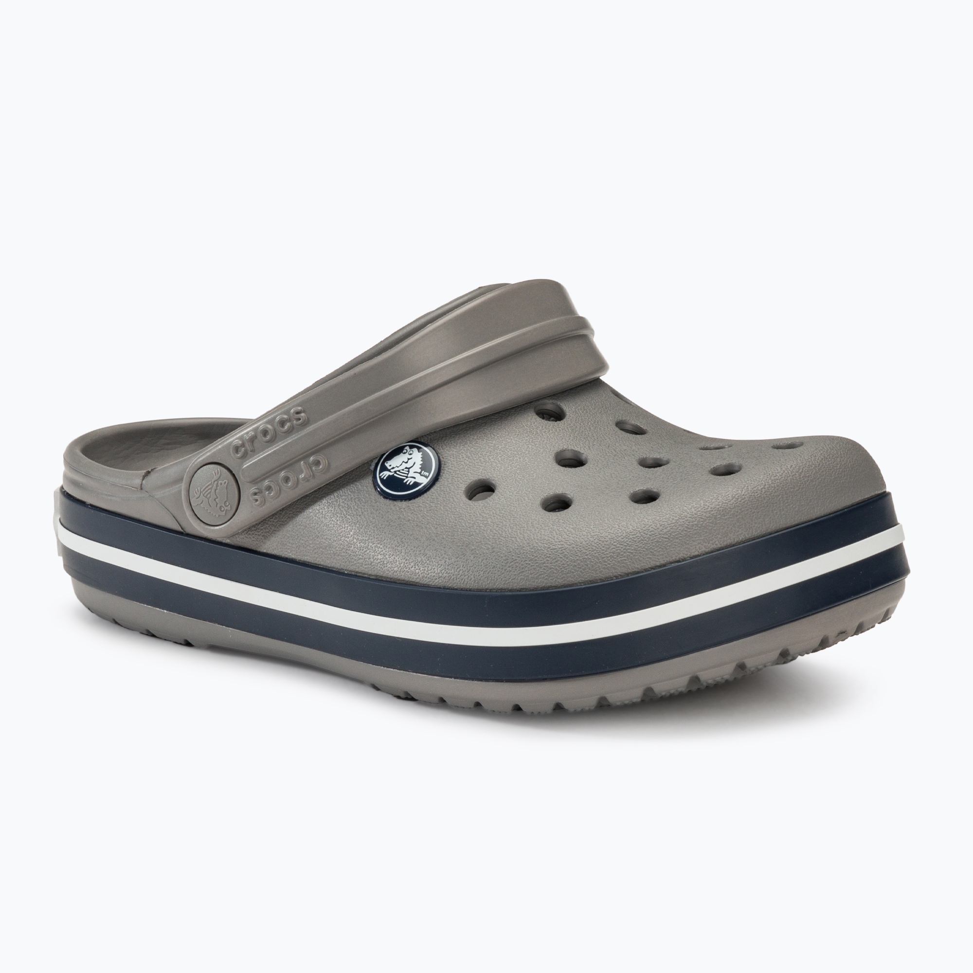 Klapki dziecięce Crocs Crocband Clog Kids smoke/navy | WYSYŁKA W 24H | 30 DNI NA ZWROT