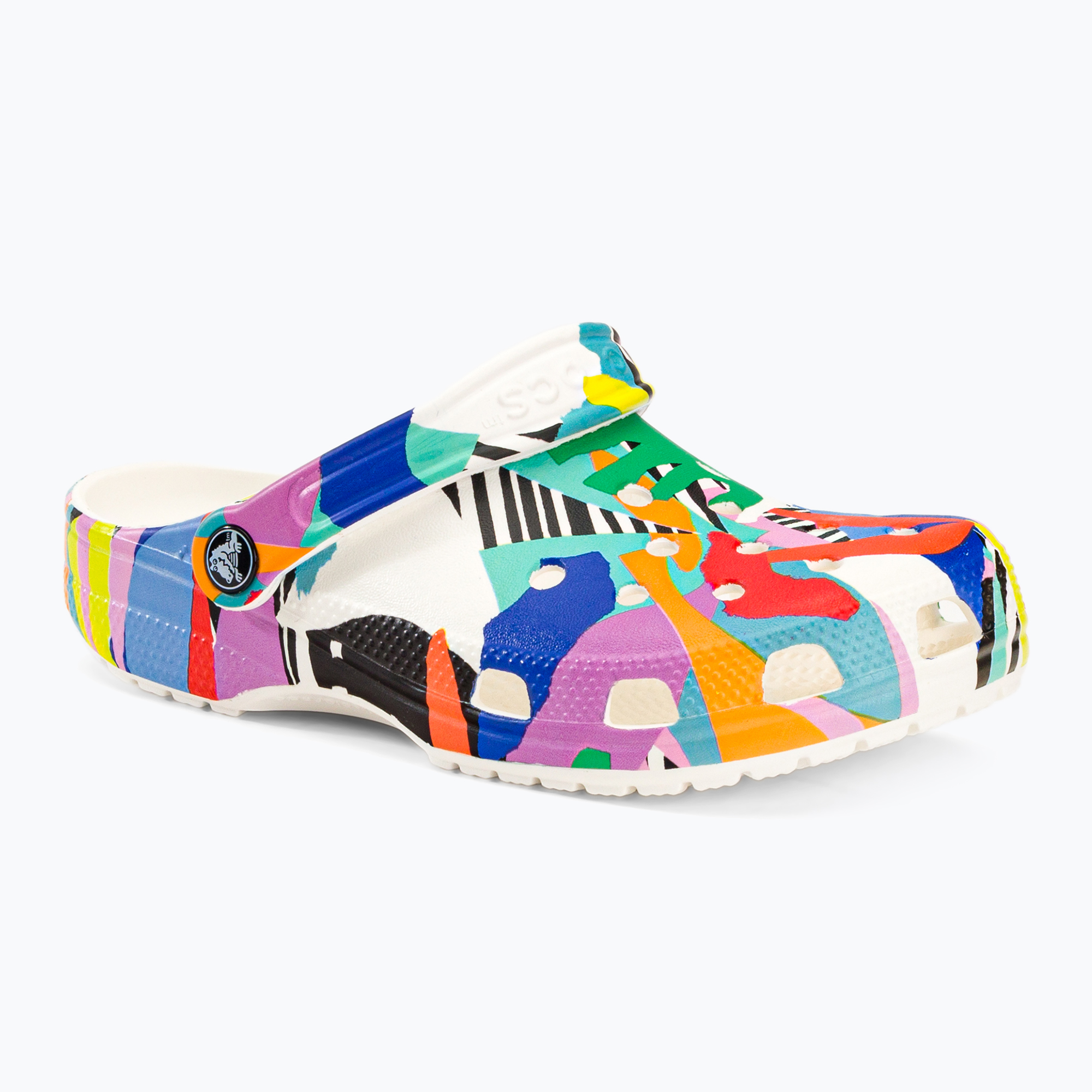 Klapki Crocs Classic Retro Resort Clog white/multi | WYSYŁKA W 24H | 30 DNI NA ZWROT