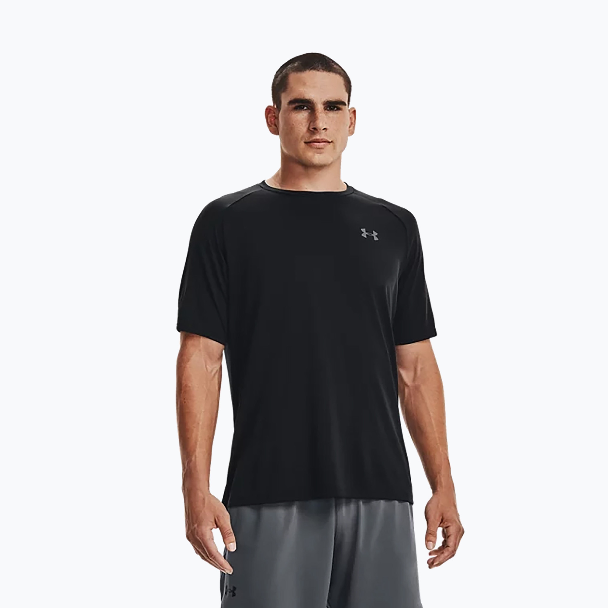 Koszulka treningowa męska Under Armour Tech 2.0 black/graphite 