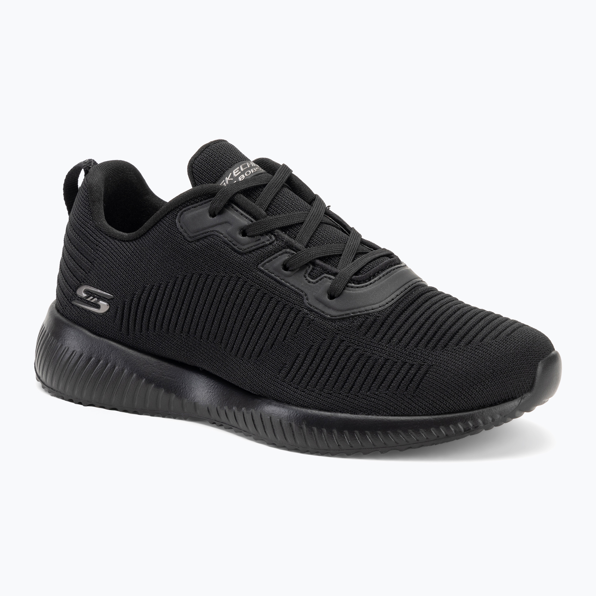 Buty damskie SKECHERS Bobs Sport Squad Tough Talk black 