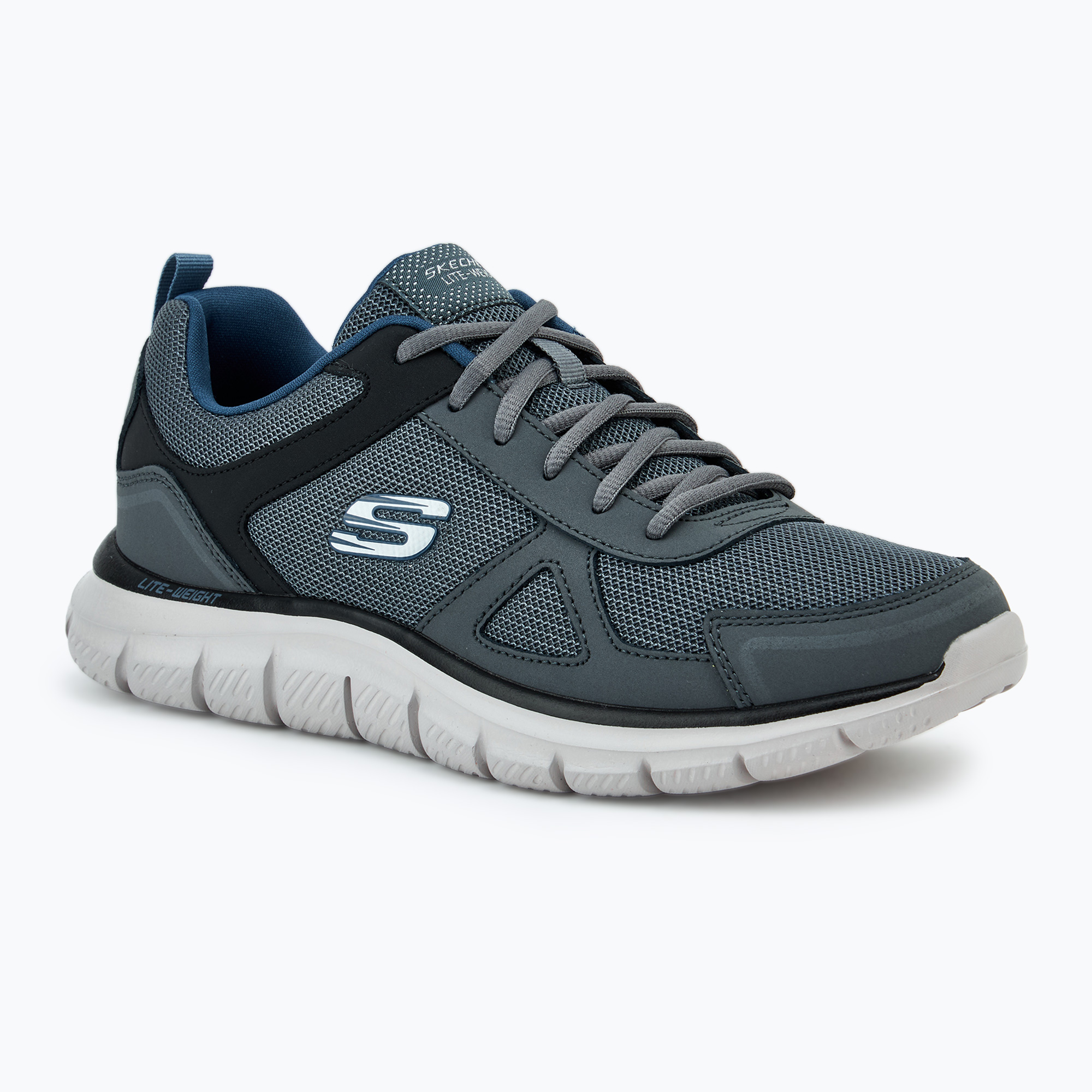 Buty męskie SKECHERS Track Scloric gray/navy | WYSYŁKA W 24H | 30 DNI NA ZWROT