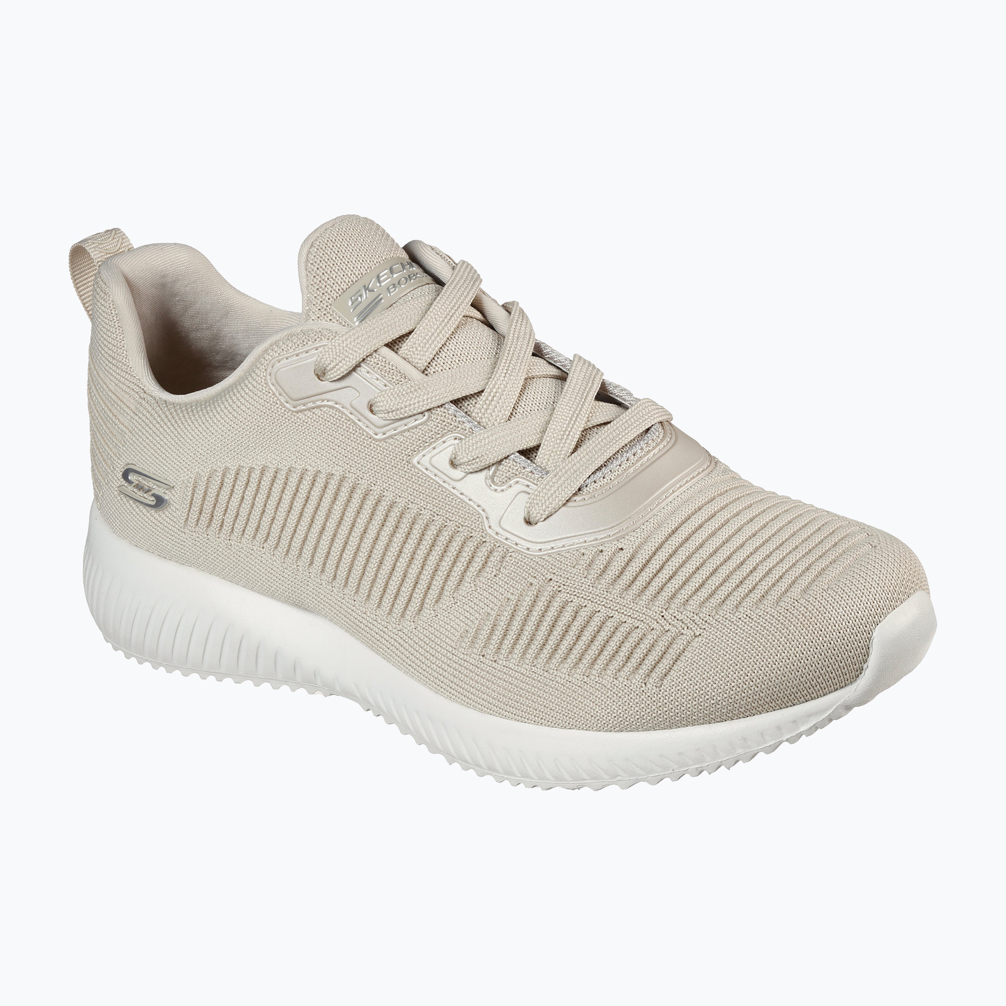 Buty damskie SKECHERS Bobs Sport Squad Tough Talk beige 