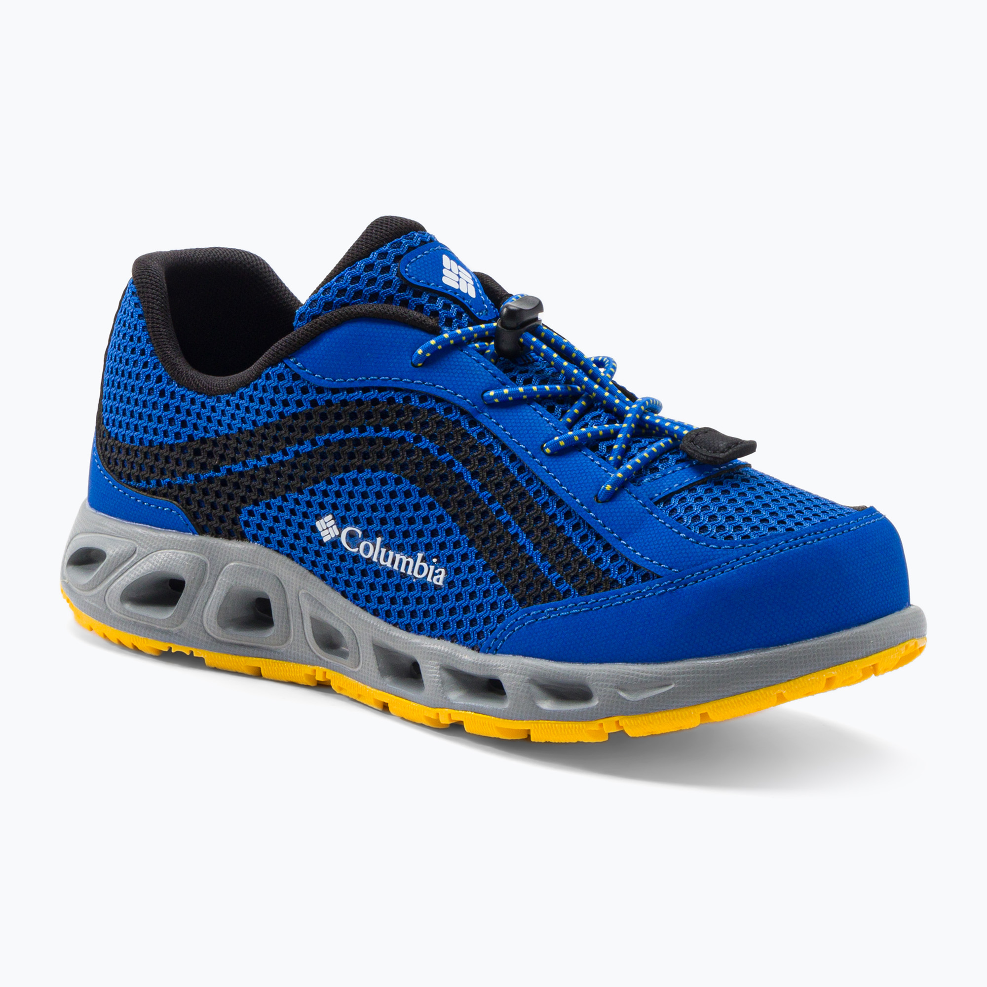 Buty trekkingowe dziecięce Columbia Drainmaker IV stormy blue/deep yellow | WYSYŁKA W 24H | 30 DNI NA ZWROT
