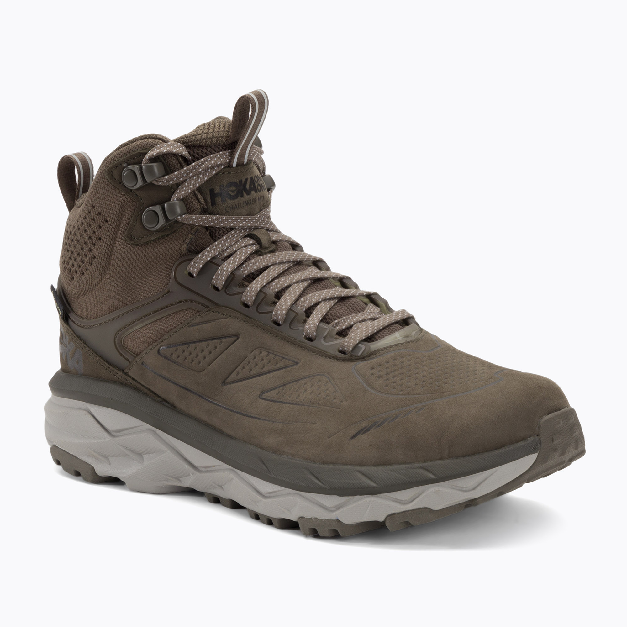 Buty turystyczne damskie HOKA Challenger Mid GTX major brown/heather 