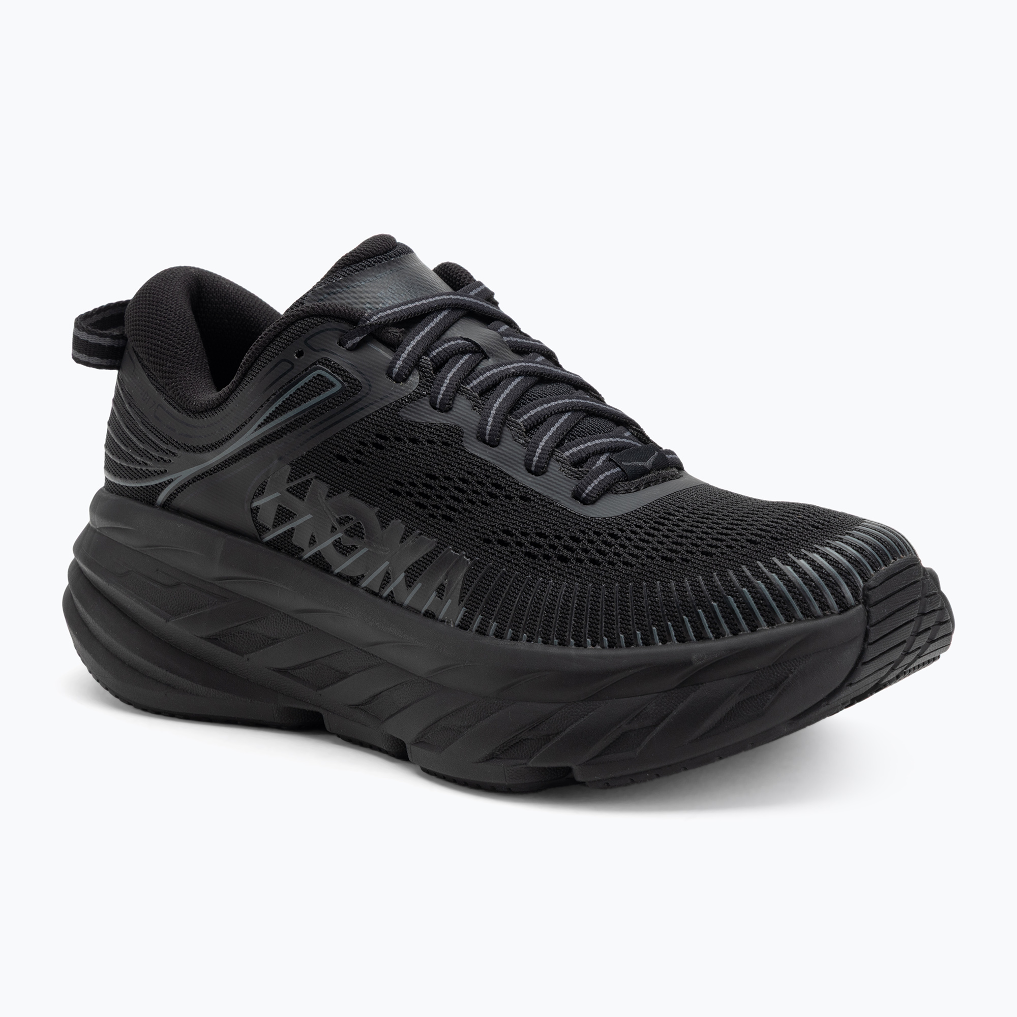 Buty do biegania damskie HOKA Bondi 7 black/black 