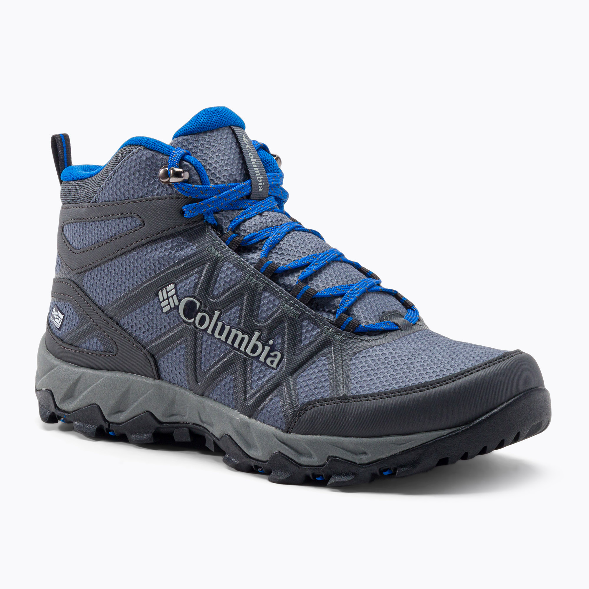 Buty trekkingowe męskie Columbia Peakfreak X2 Mid Outdry graphite/blue jay | WYSYŁKA W 24H | 30 DNI NA ZWROT