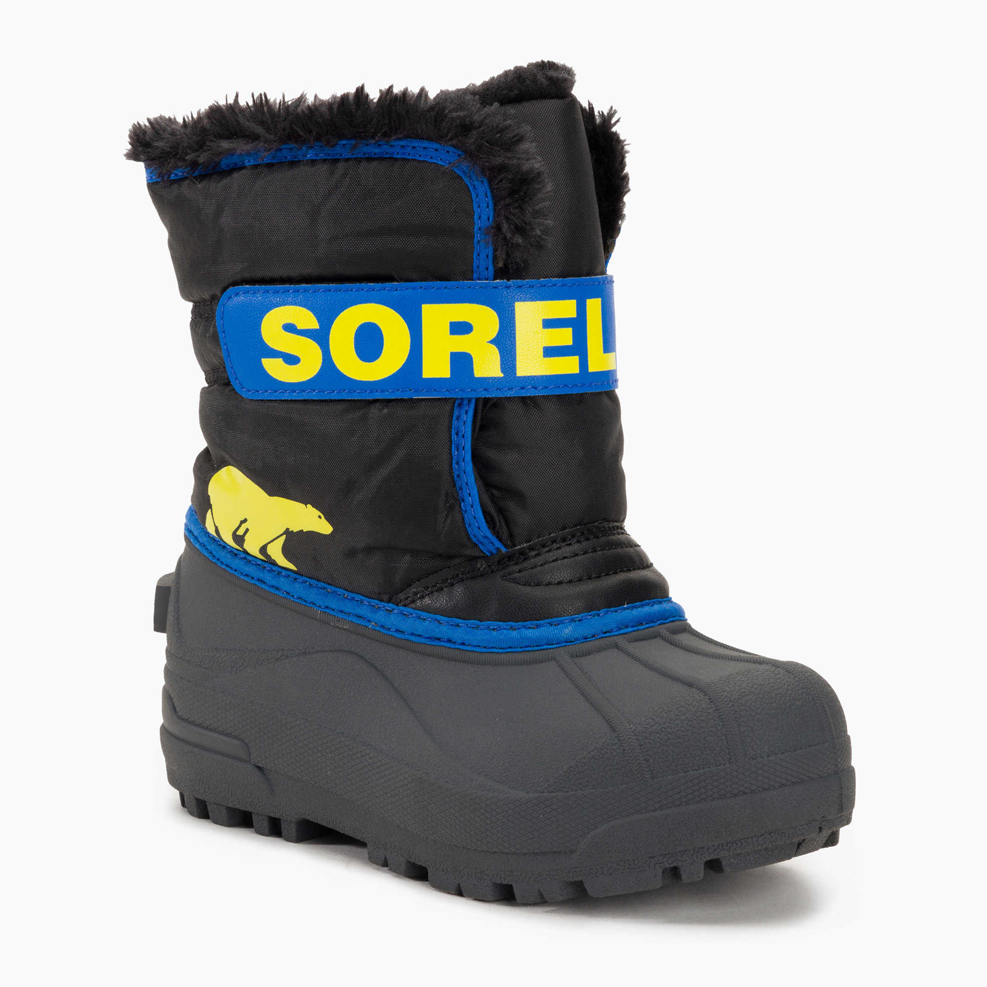 Śniegowce juniorskie Sorel Snow Commander black/super blue | WYSYŁKA W 24H | 30 DNI NA ZWROT