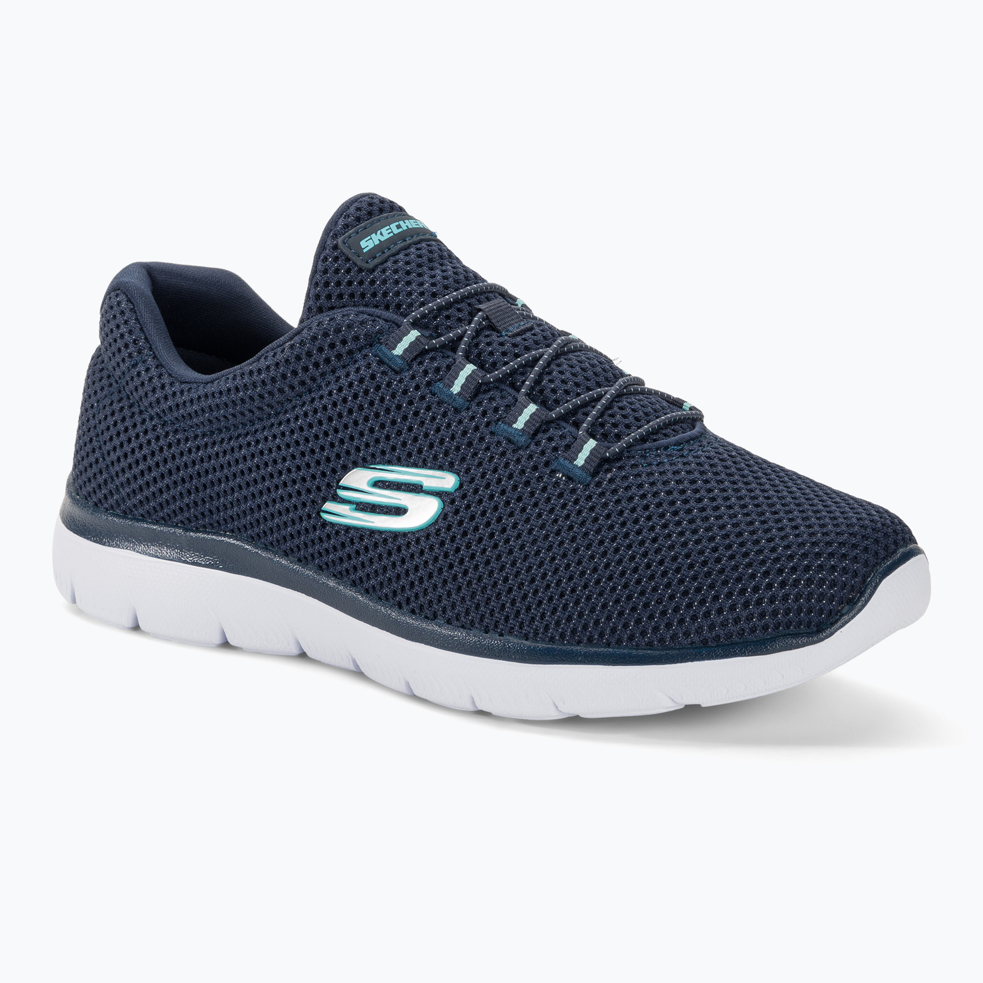 Buty damskie SKECHERS Summits navy/light blue | WYSYŁKA W 24H | 30 DNI NA ZWROT