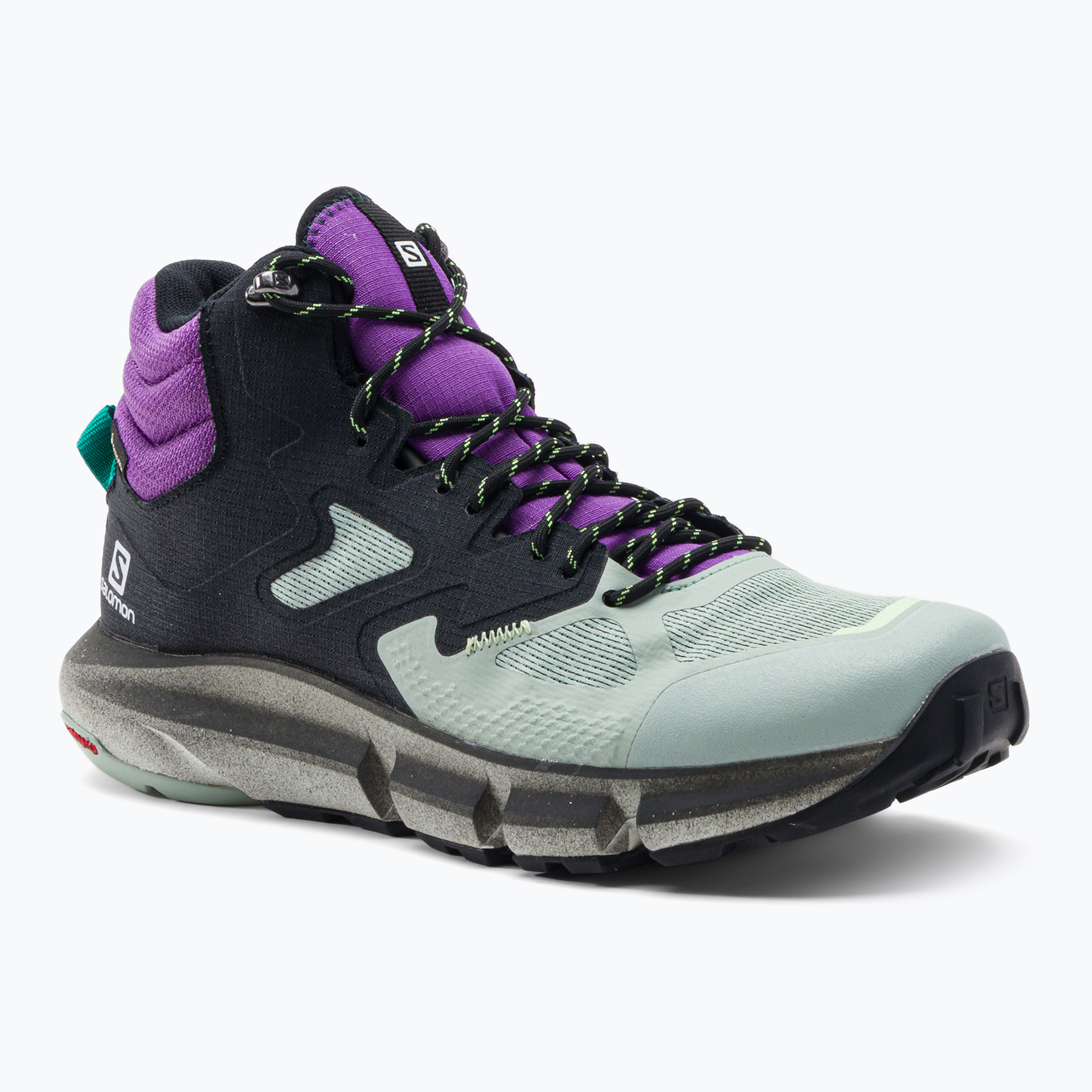 Buty trekkingowe męskie Salomon Predict Hike Mid GTX black/aqua gray | WYSYŁKA W 24H | 30 DNI NA ZWROT
