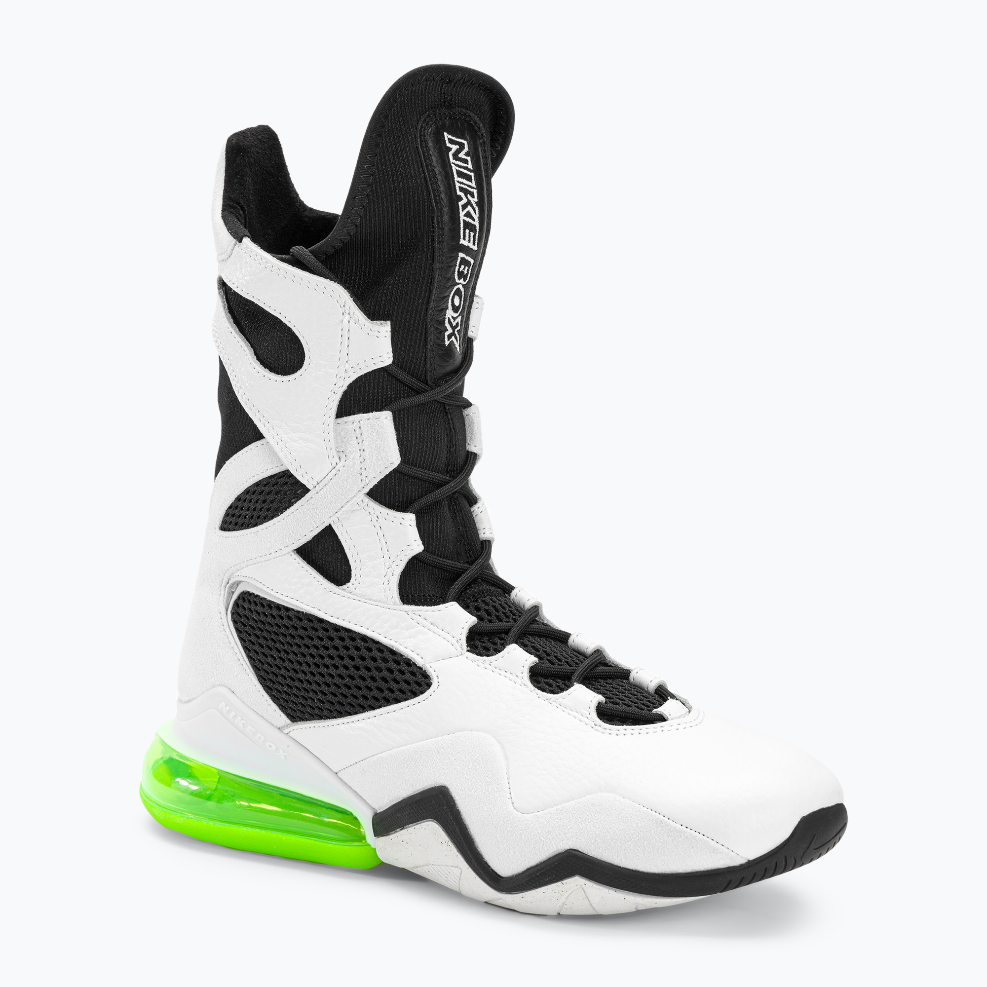 Фото - Одяг для єдиноборств Nike Buty bokserskie damskie  Air Max Box white/black/electric green | WYSY 