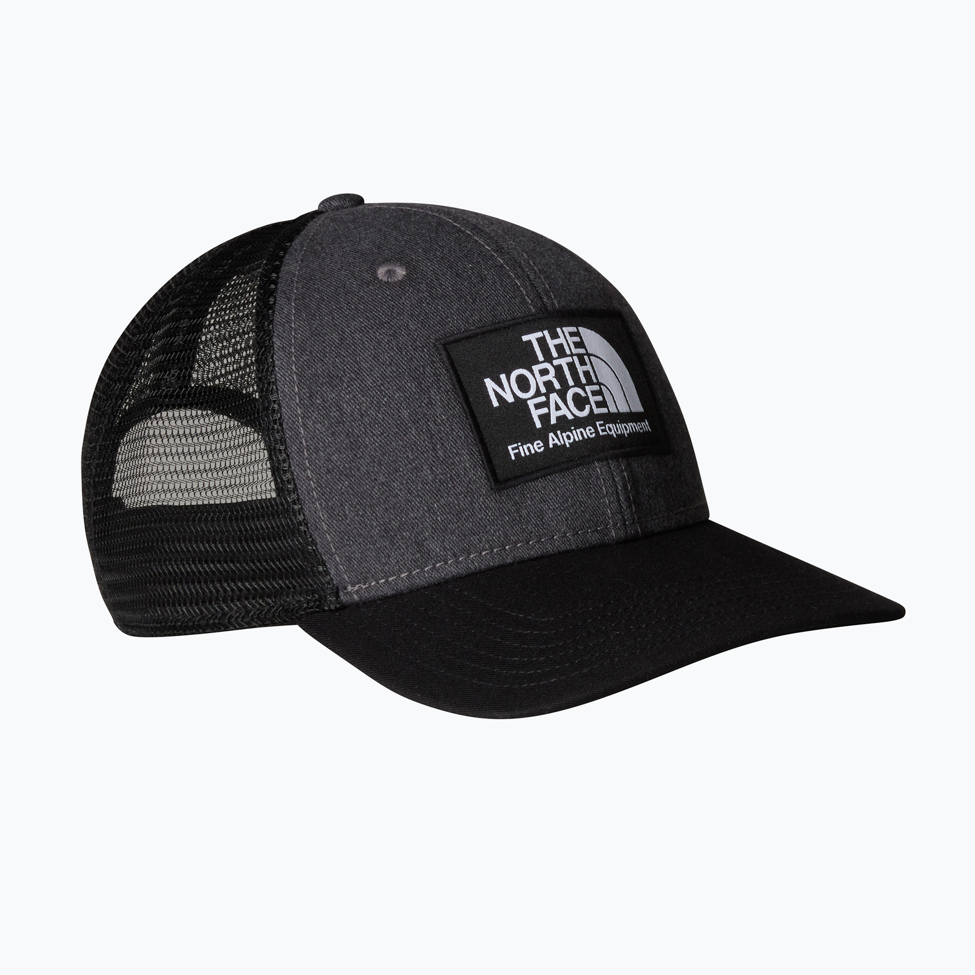 Czapka z daszkiem The North Face Deep Fit Mudder Trucker tnf black/tnf medium grey/heather | WYSYŁKA W 24H | 30 DNI NA ZWROT