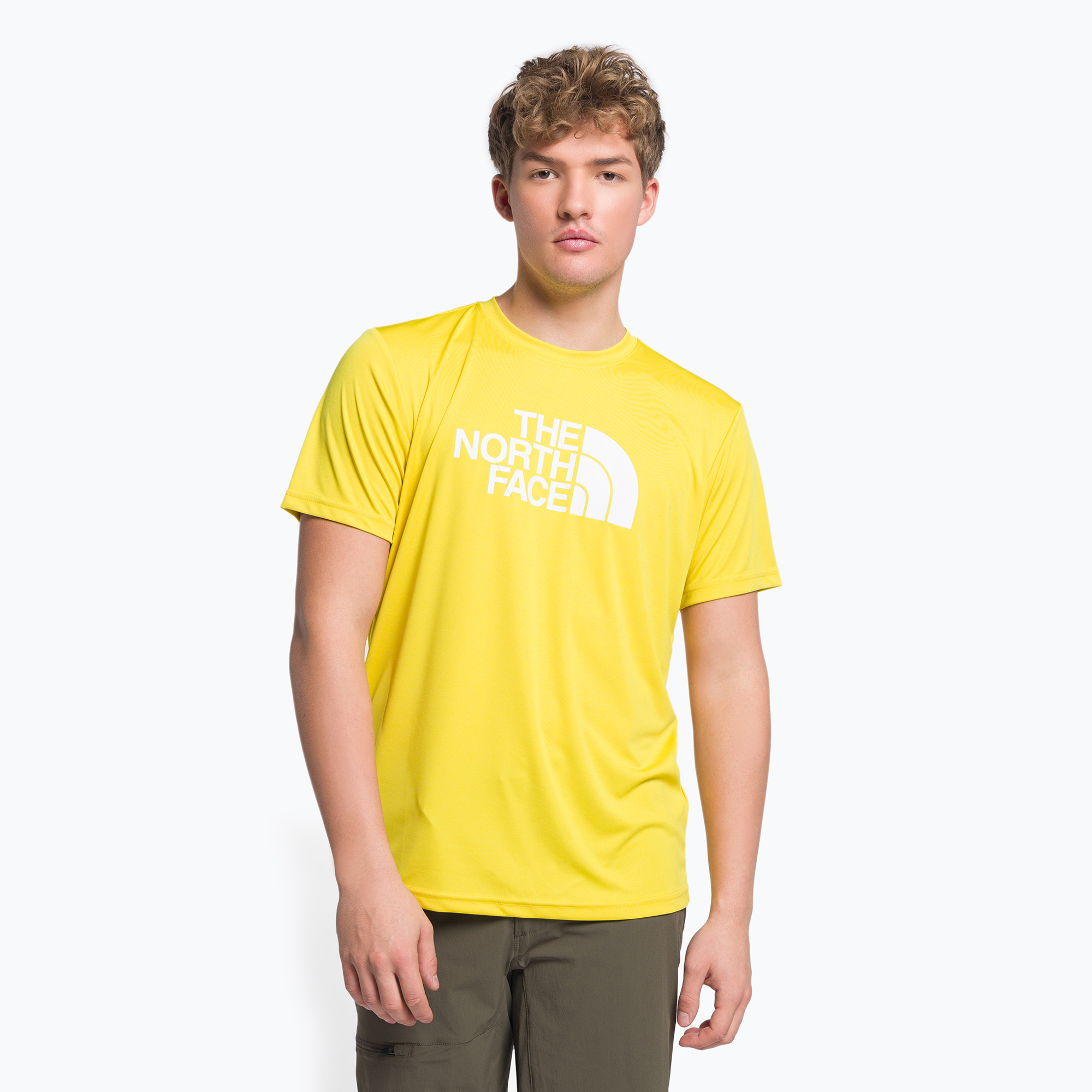 Koszulka męska The North Face Reaxion Easy acid yellow | WYSYŁKA W 24H | 30 DNI NA ZWROT