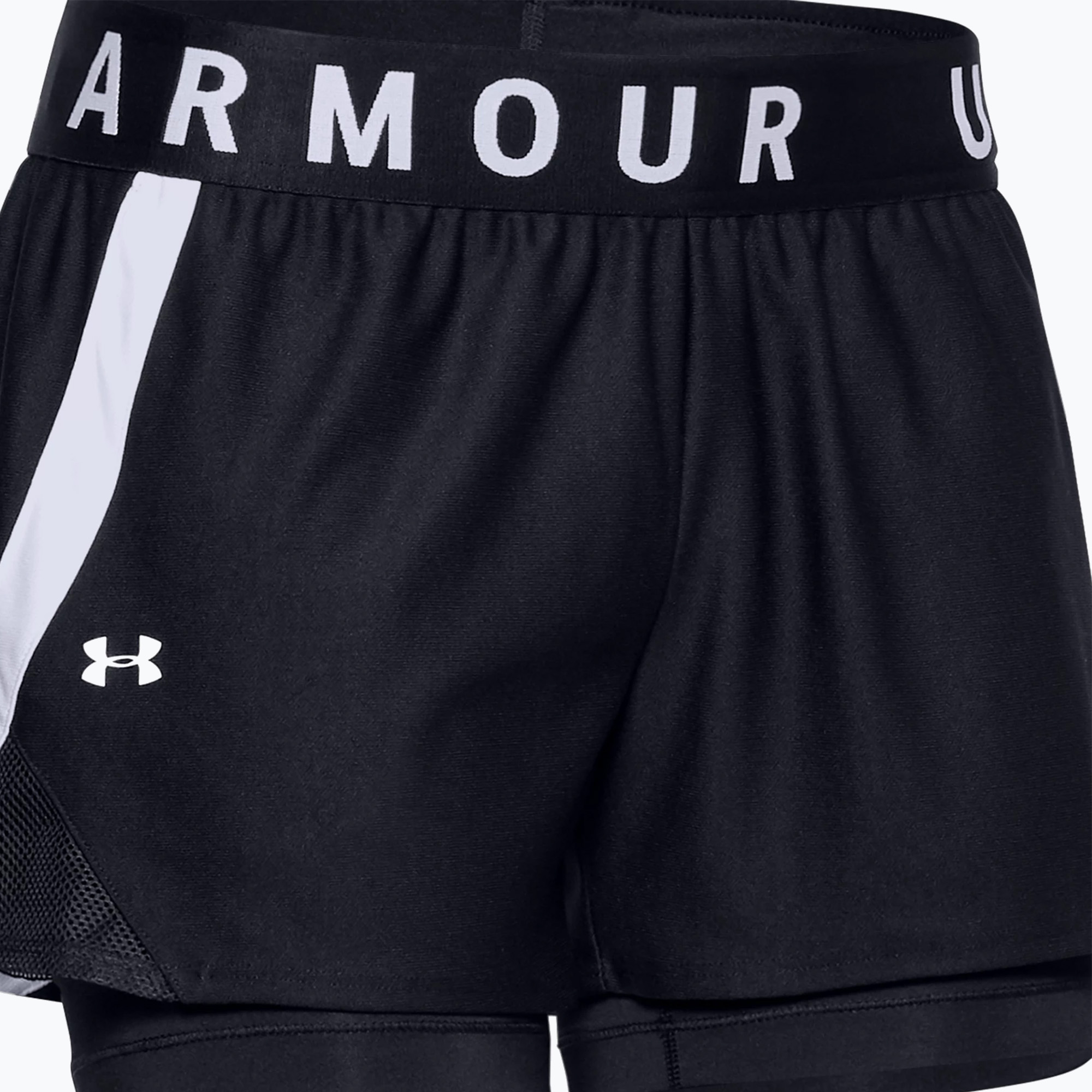Spodenki damskie Under Armour Play Up 2-In-1 black/black/white | WYSYŁKA W 24H | 30 DNI NA ZWROT