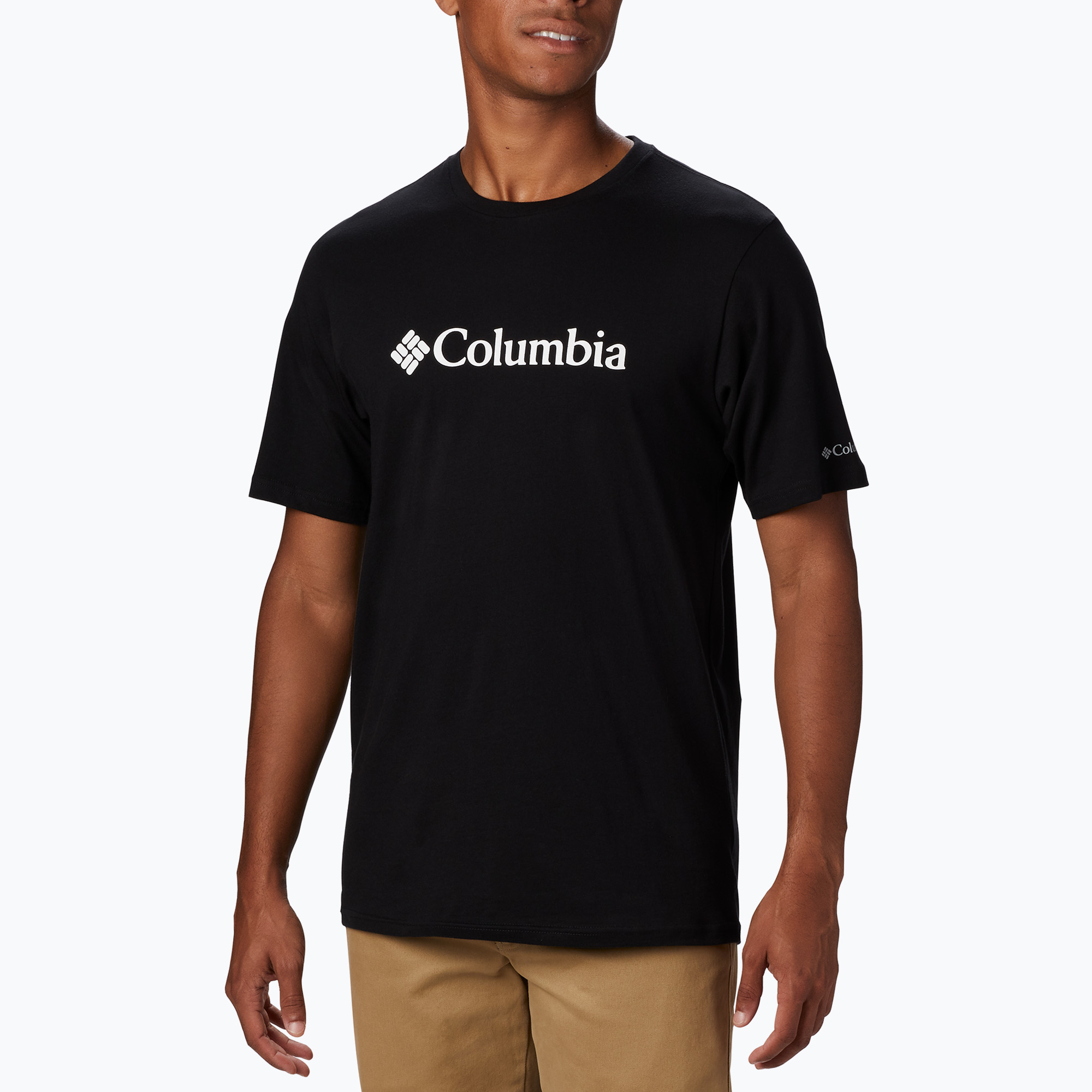 Koszulka trekkingowa męska Columbia CSC Basic Logo black | WYSYŁKA W 24H | 30 DNI NA ZWROT