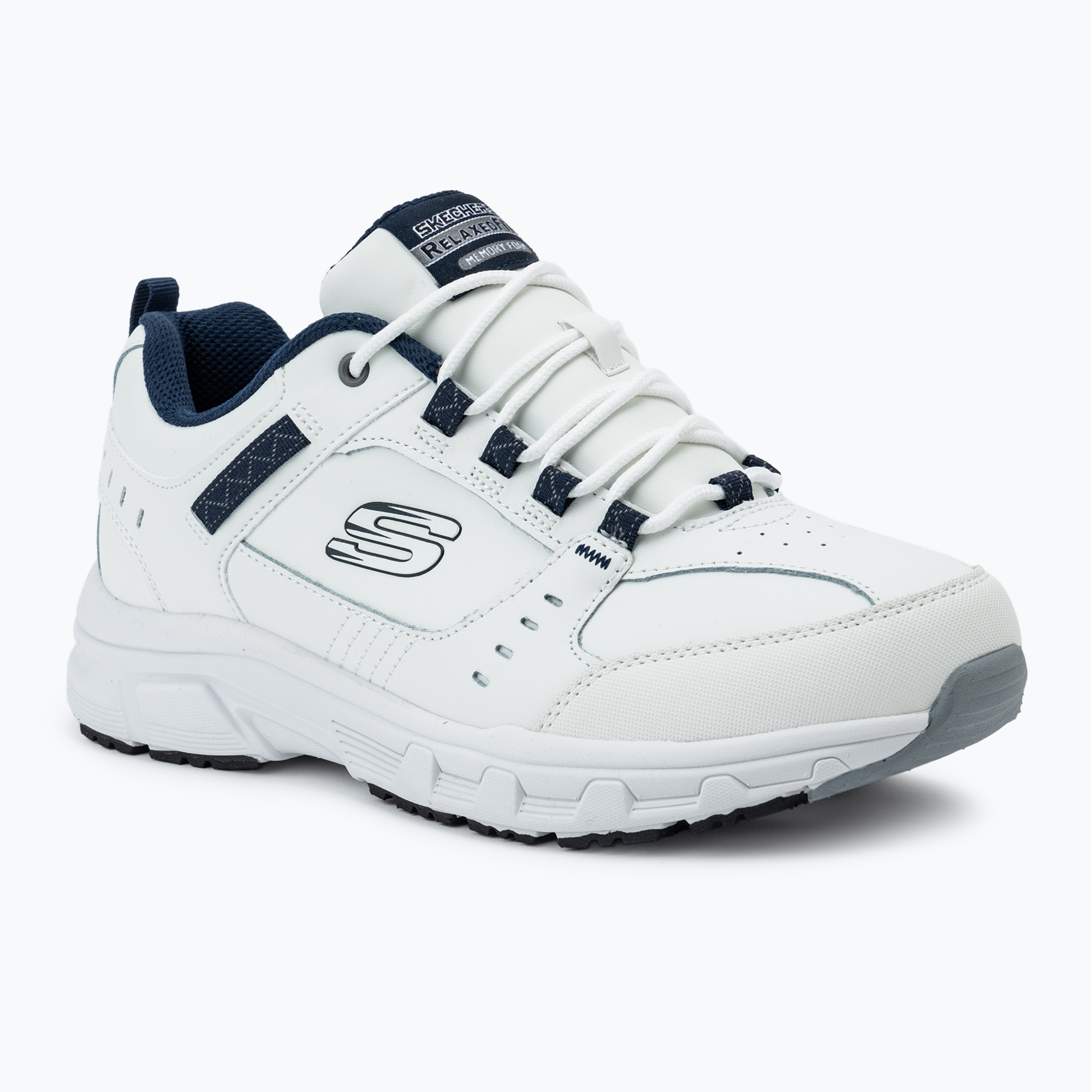 Buty męskie SKECHERS Oak Canyon Redwick white/navy | WYSYŁKA W 24H | 30 DNI NA ZWROT