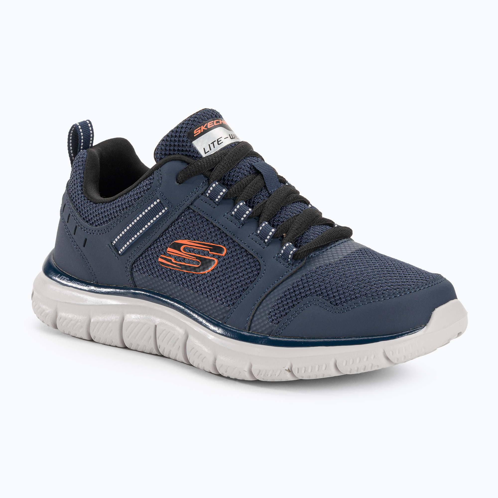 Buty męskie SKECHERS Track Knockhill navy/orange | WYSYŁKA W 24H | 30 DNI NA ZWROT