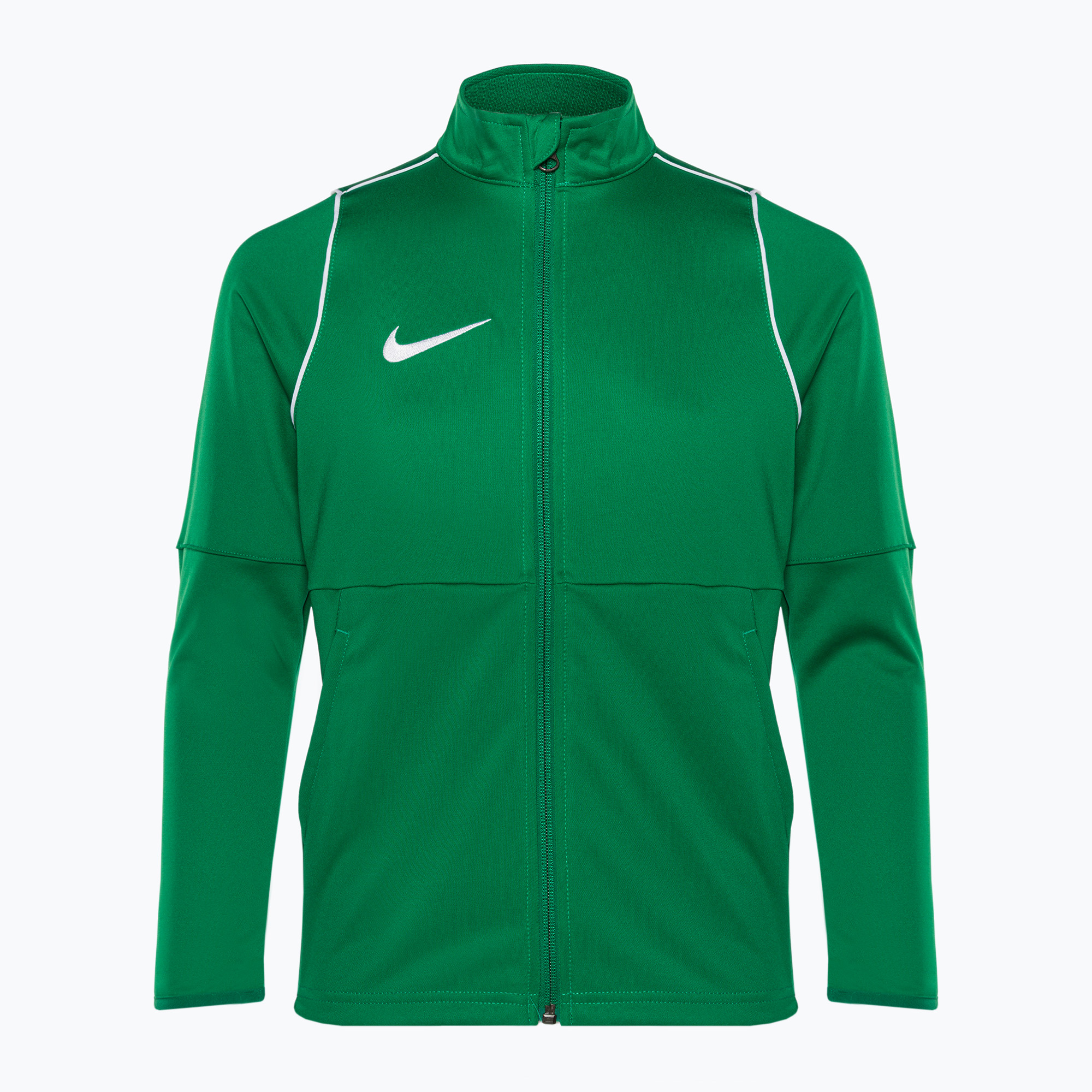 Bluza piłkarska dziecięca Nike Dri-FIT Park 20 Knit Track pine green/white/white | WYSYŁKA W 24H | 30 DNI NA ZWROT