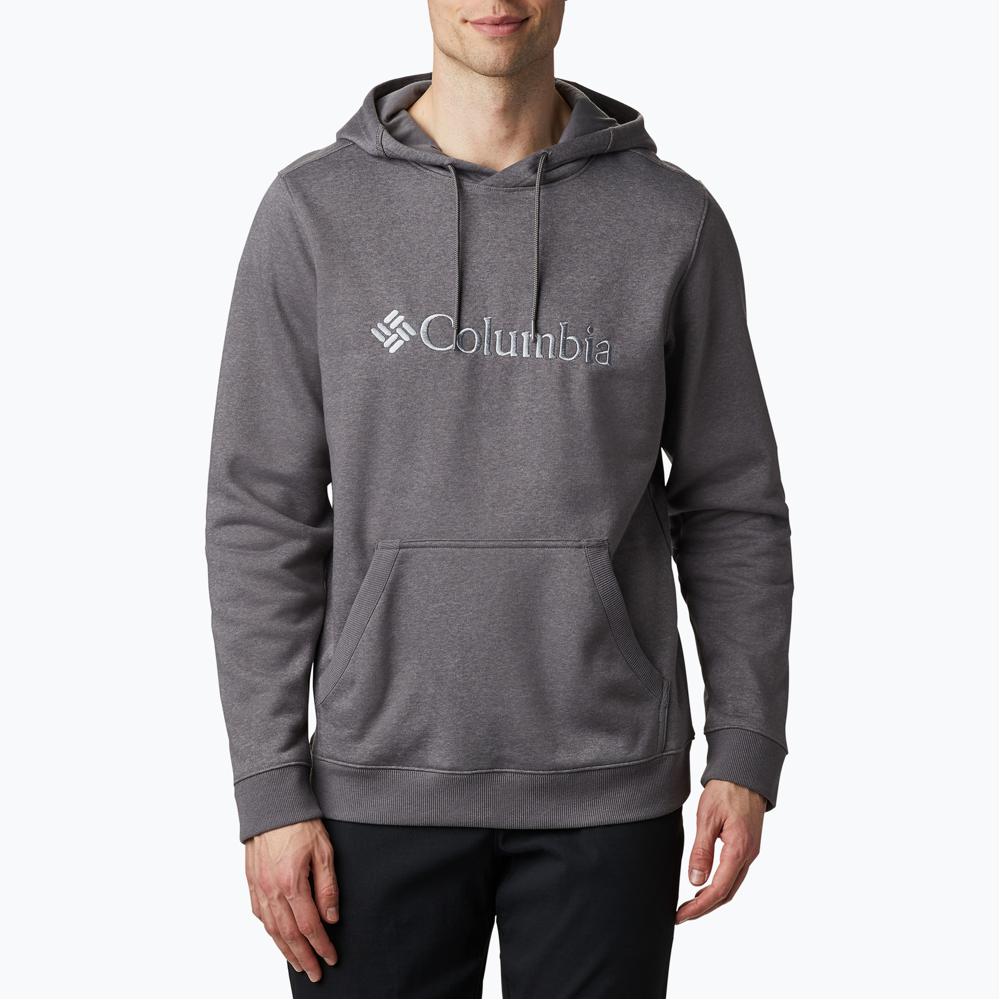 Bluza męska Columbia CSC Basic Logo II Hoodie city grey heather/csc branded logo | WYSYŁKA W 24H | 30 DNI NA ZWROT