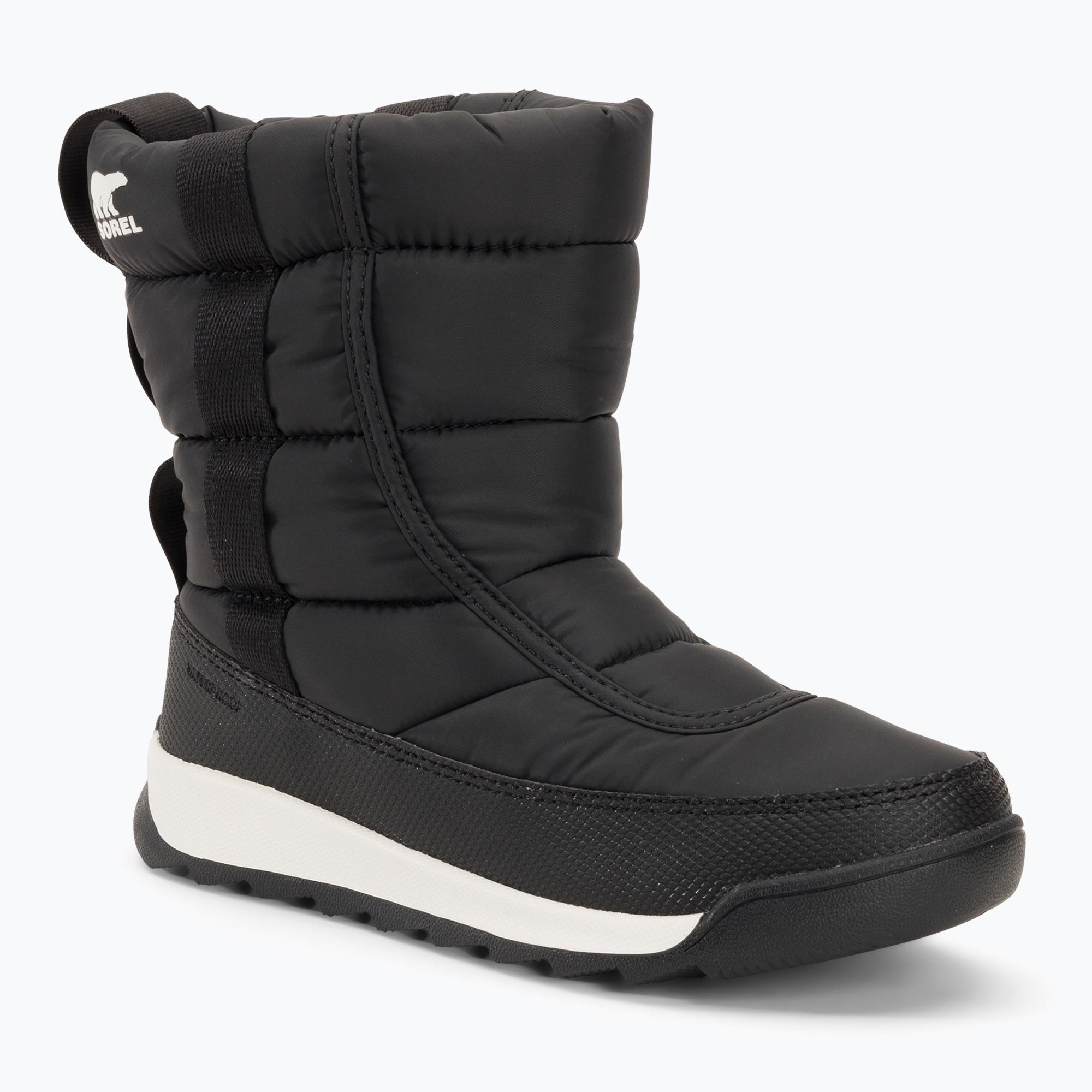 Śniegowce juniorskie Sorel Outh Whitney II Puffy Mid black | WYSYŁKA W 24H | 30 DNI NA ZWROT