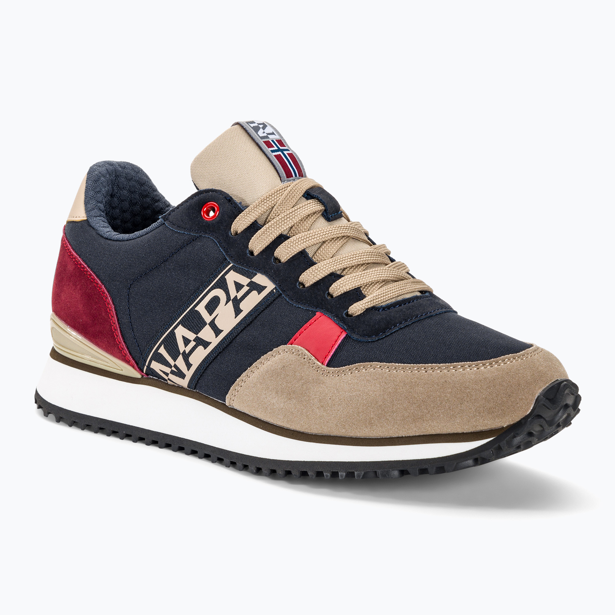 Buty męskie Napapijri NP0A4HVP navy/beige/red | WYSYŁKA W 24H | 30 DNI NA ZWROT
