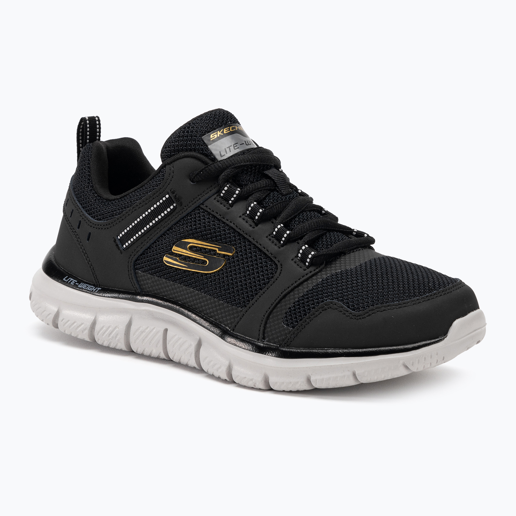 Buty męskie SKECHERS Track Knockhill black/gold | WYSYŁKA W 24H | 30 DNI NA ZWROT