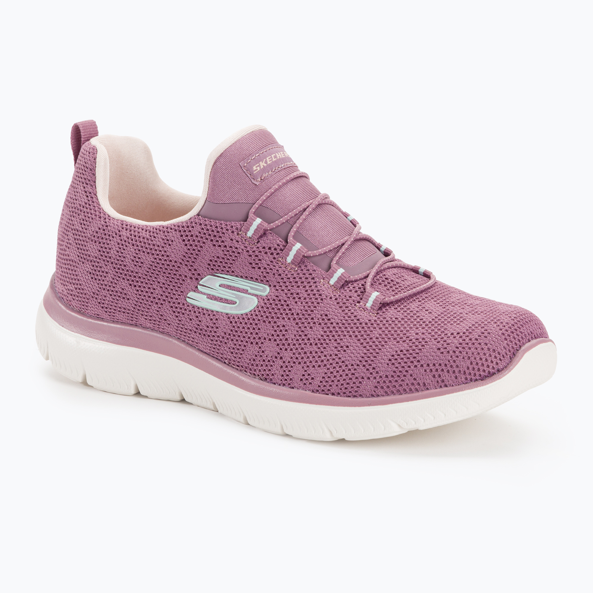 Buty damskie SKECHERS Summits Leopard Spot mauve | WYSYŁKA W 24H | 30 DNI NA ZWROT