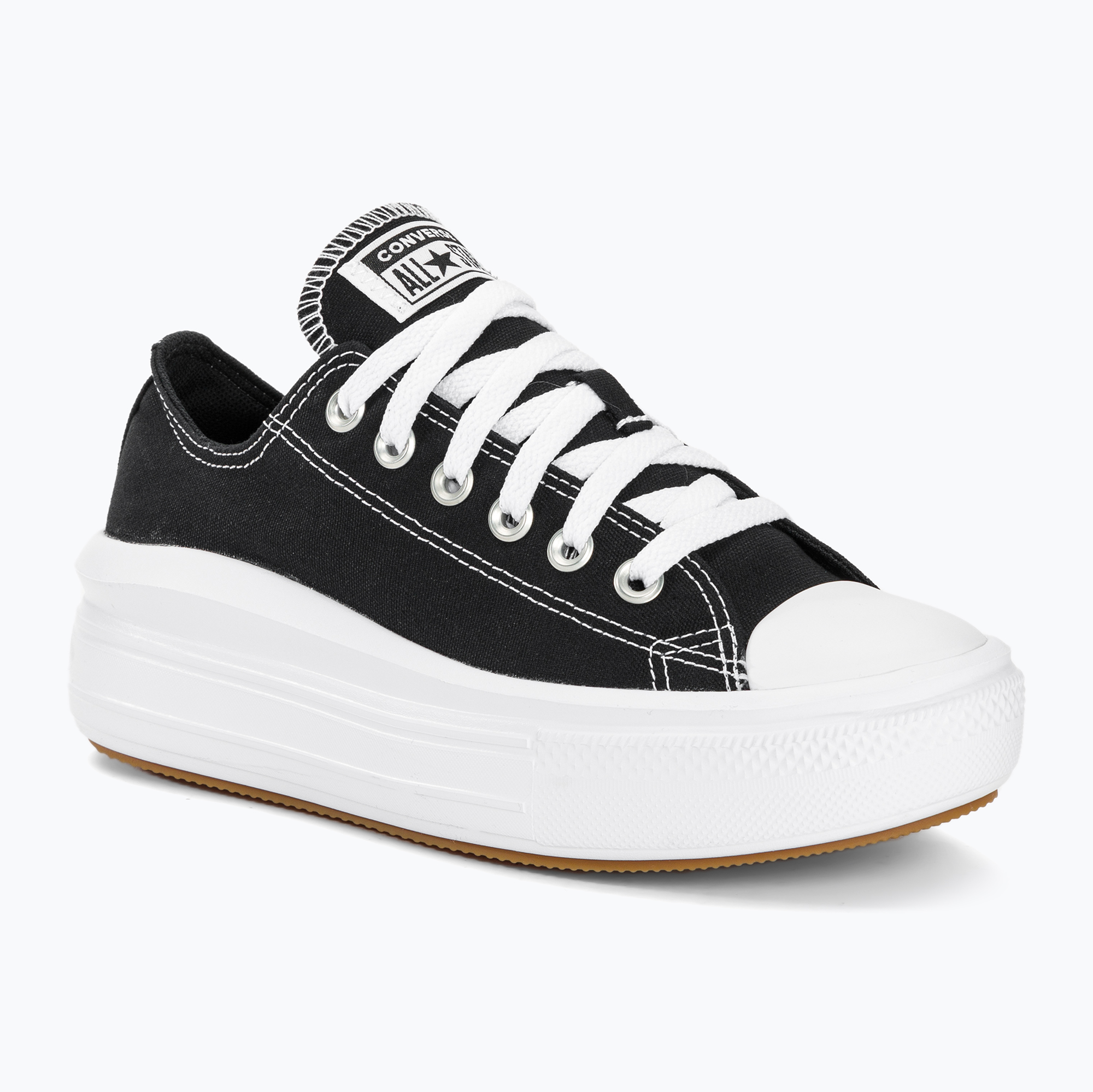 Trampki damskie Converse Chuck Taylor All Star Move Canvas Platform Ox black/white/white | WYSYŁKA W 24H | 30 DNI NA ZWROT