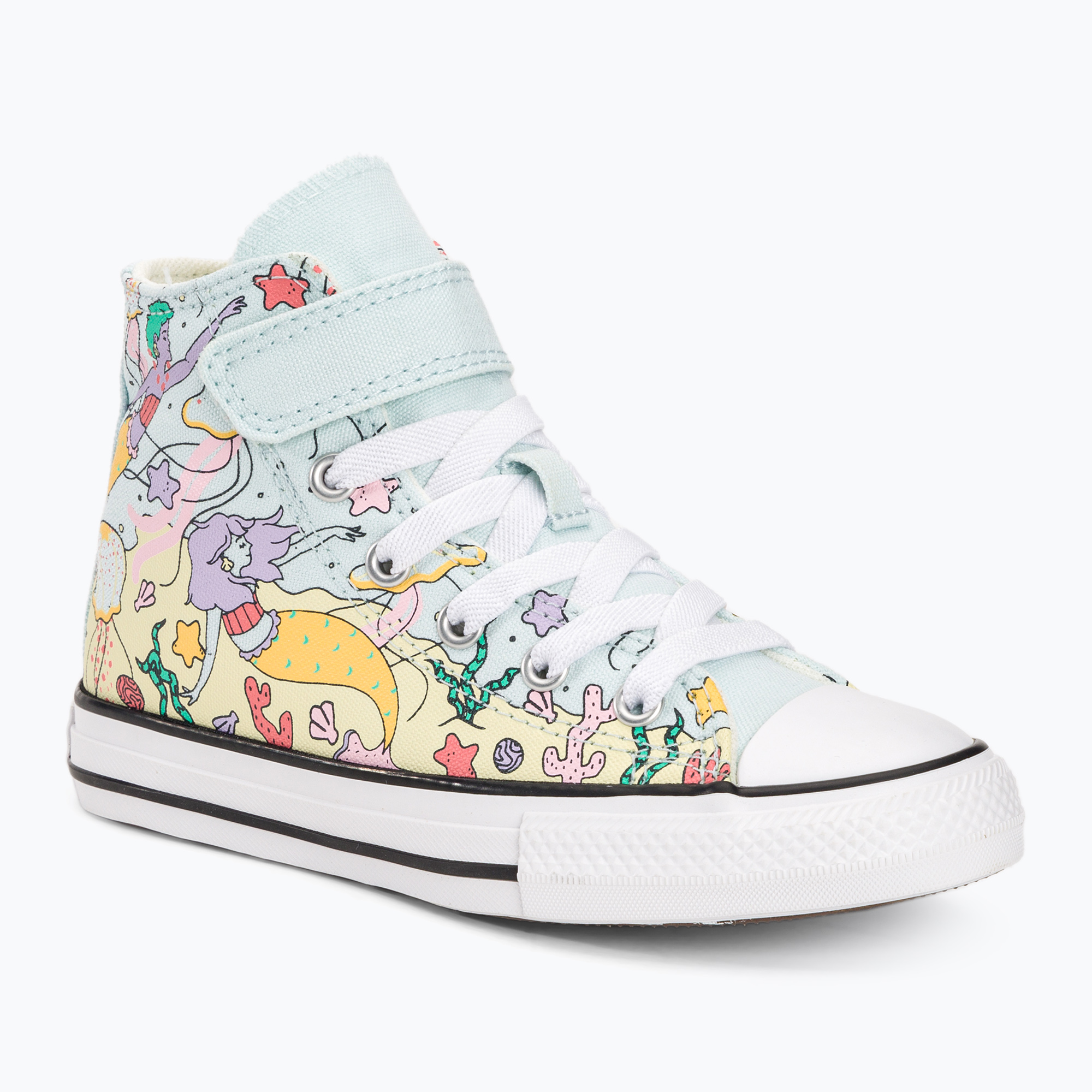 Buty dziecięce Converse Chuck Taylor All Star 1V Hi aqua mist | WYSYŁKA W 24H | 30 DNI NA ZWROT