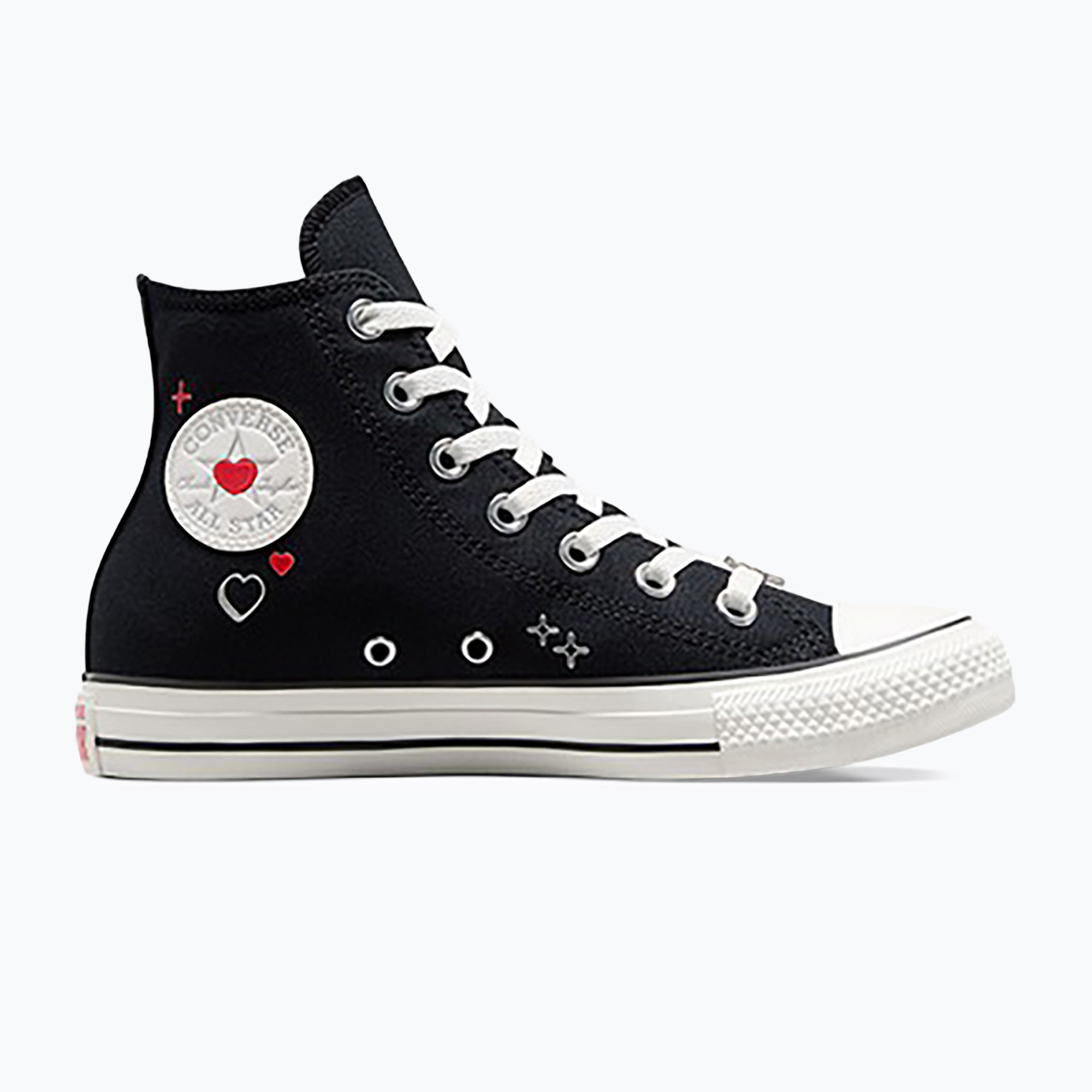 Trampki damskie Converse Chuck Taylor All Star Y2K Heart black/vintage white/fever dream 