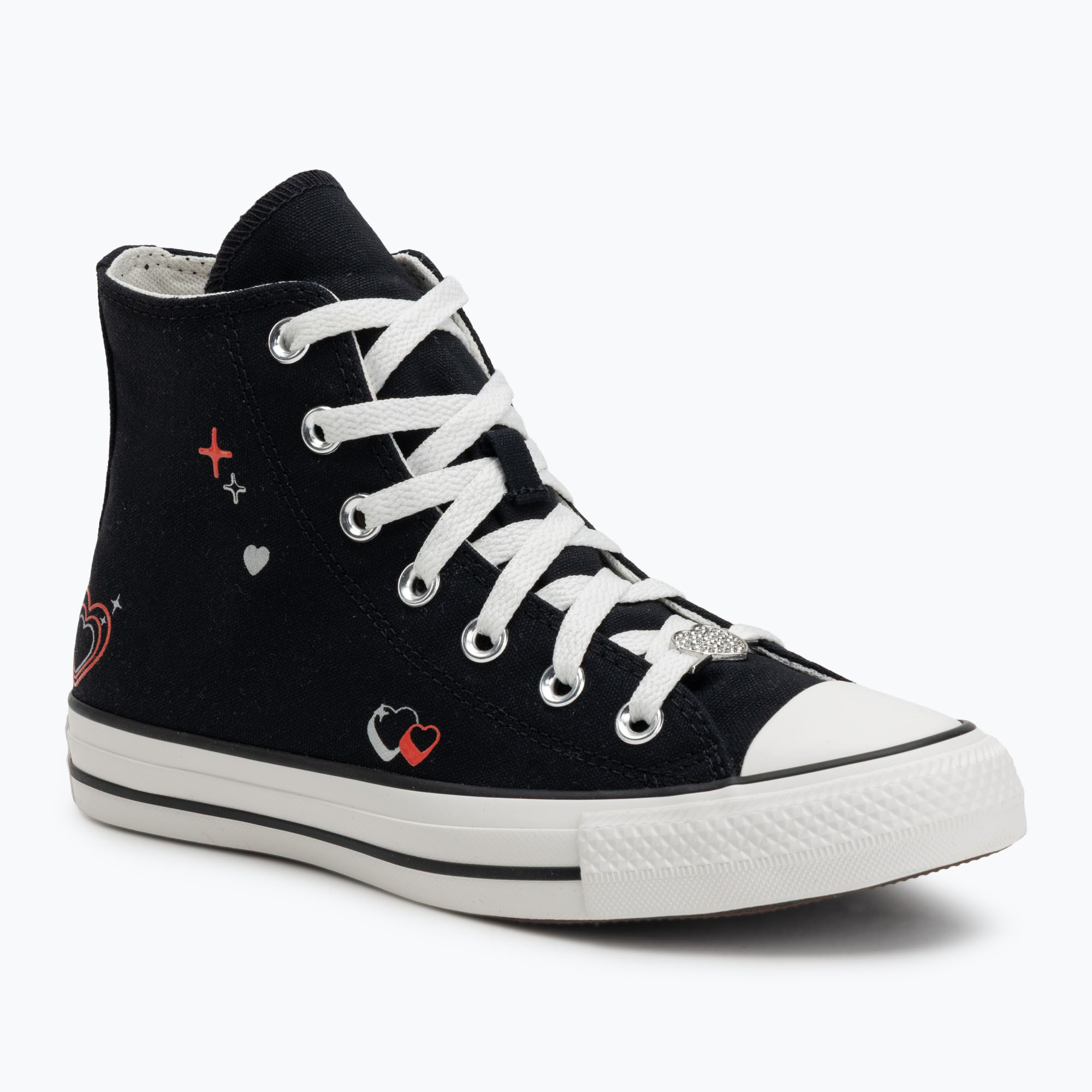 Trampki damskie Converse Chuck Taylor All Star Y2K Heart black/vintage white/fever dream 