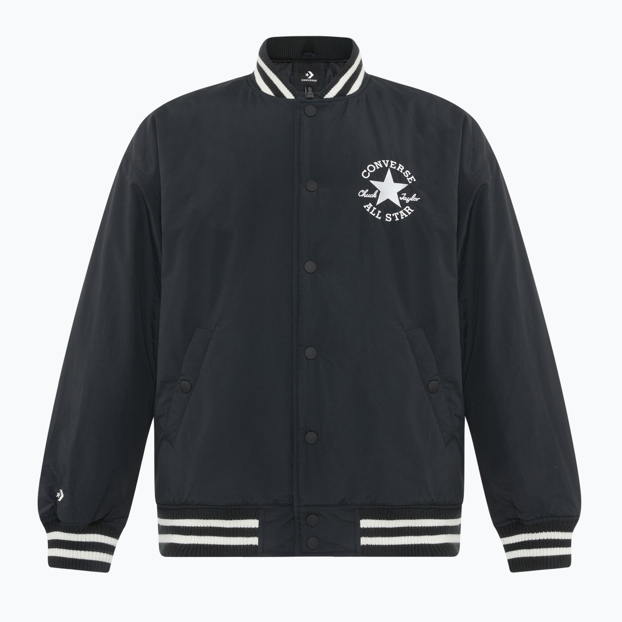 Kurtka męska Converse Varsity Graphic Bomber converse black | WYSYŁKA W 24H | 30 DNI NA ZWROT