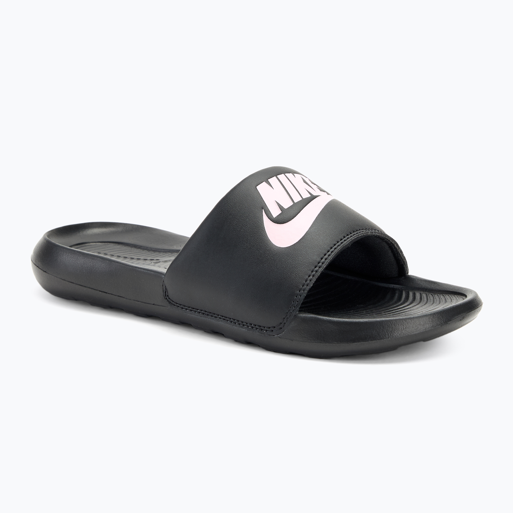 Klapki damskie Nike Victori One Slide black/black/violet | WYSYŁKA W 24H | 30 DNI NA ZWROT