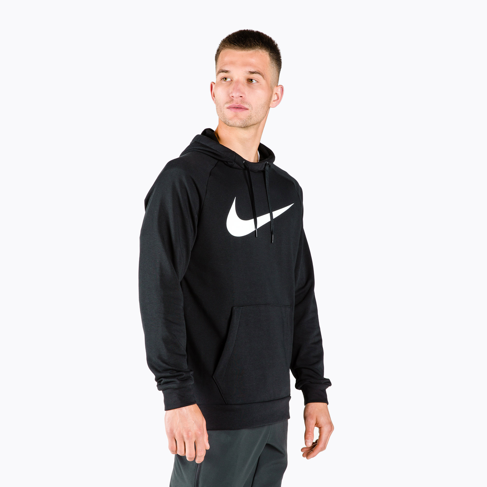 Bluza męska Nike Dri-Fit Hoodie black/white | WYSYŁKA W 24H | 30 DNI NA ZWROT