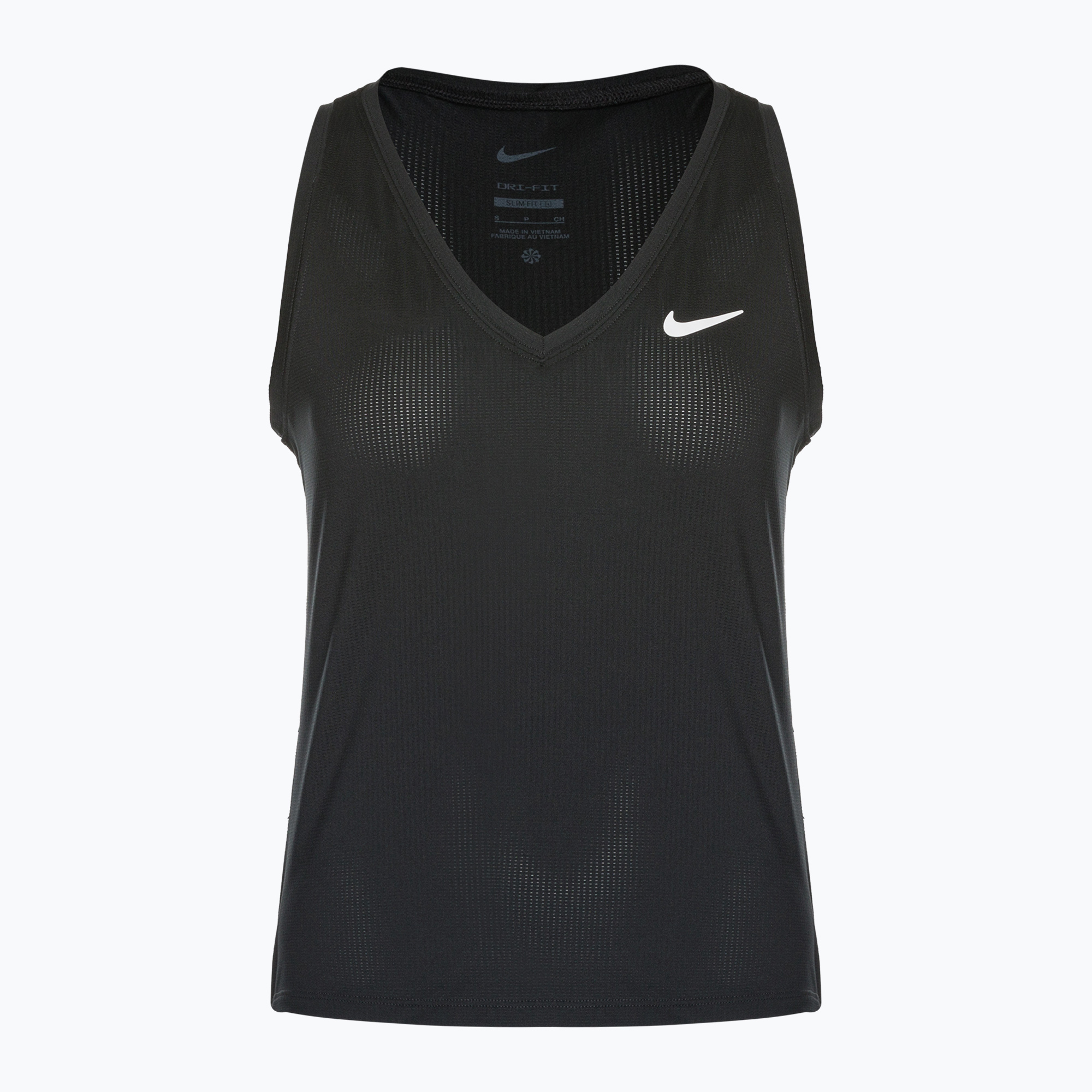 Tank top tenisowy damski Nike Court Dri-Fit Victory Tank black/white | WYSYŁKA W 24H | 30 DNI NA ZWROT