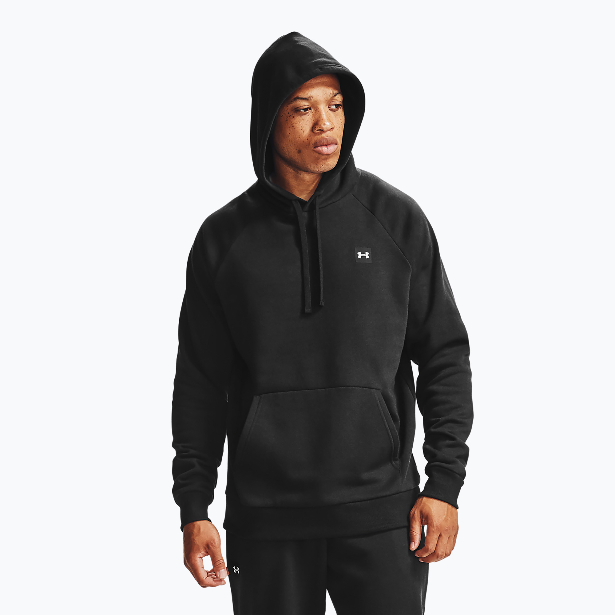 Bluza męska Under Armour Rival Hoodie black/onyx white | WYSYŁKA W 24H | 30 DNI NA ZWROT