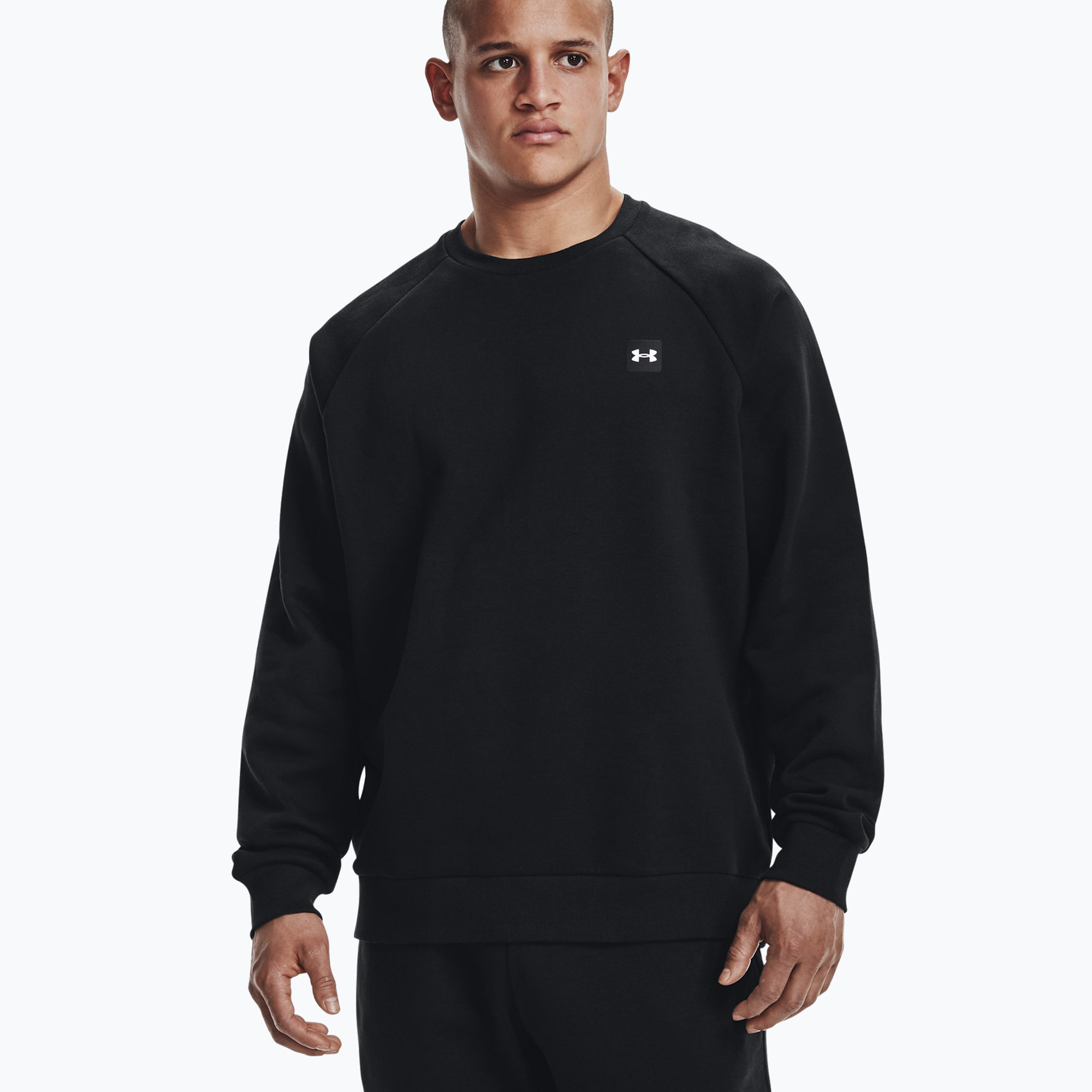 Bluza męska Under Armour Rival Fleece Crew black/onyx white | WYSYŁKA W 24H | 30 DNI NA ZWROT