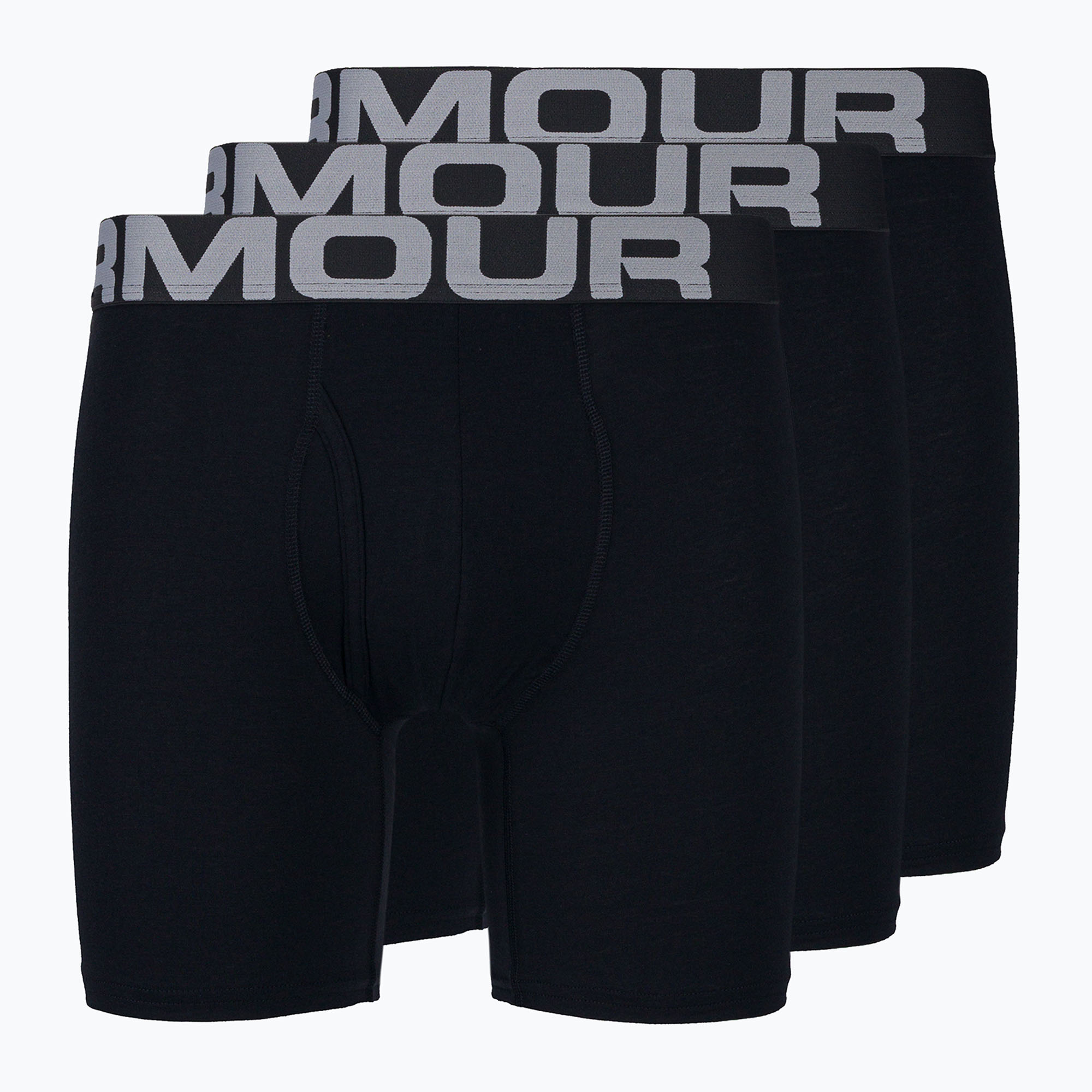 Bokserki męskie Under Armour Charged Cotton 6 In 3 szt. black/black/black | WYSYŁKA W 24H | 30 DNI NA ZWROT