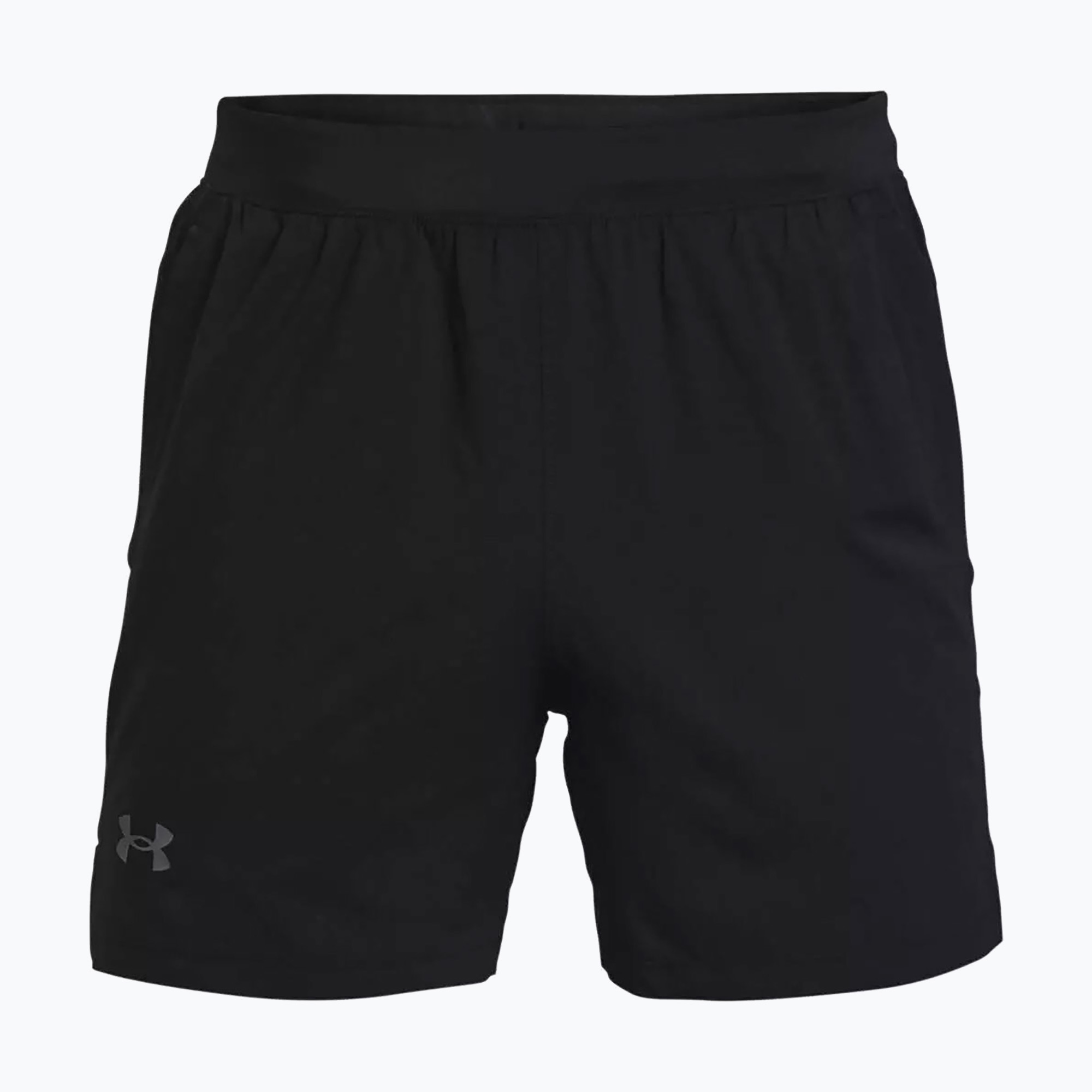 Spodenki do biegania męskie Under Armour Launch Sw 5'' black/black/reflective | WYSYŁKA W 24H | 30 DNI NA ZWROT