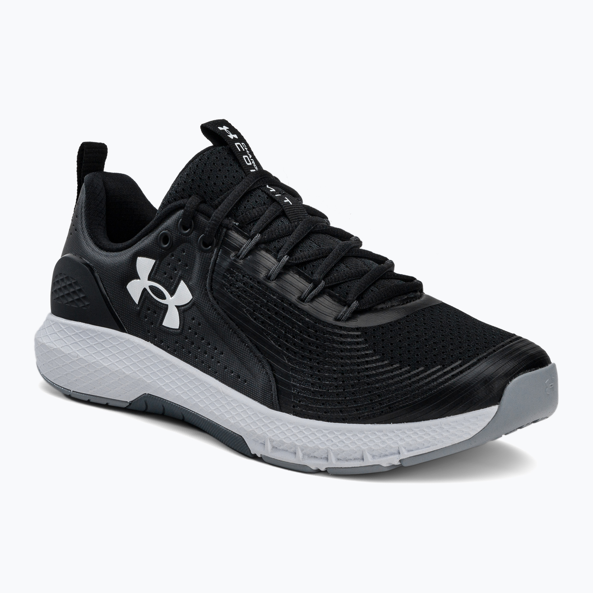 Buty treningowe męskie Under Armour Charged Commit Tr 3 black/white/white | WYSYŁKA W 24H | 30 DNI NA ZWROT