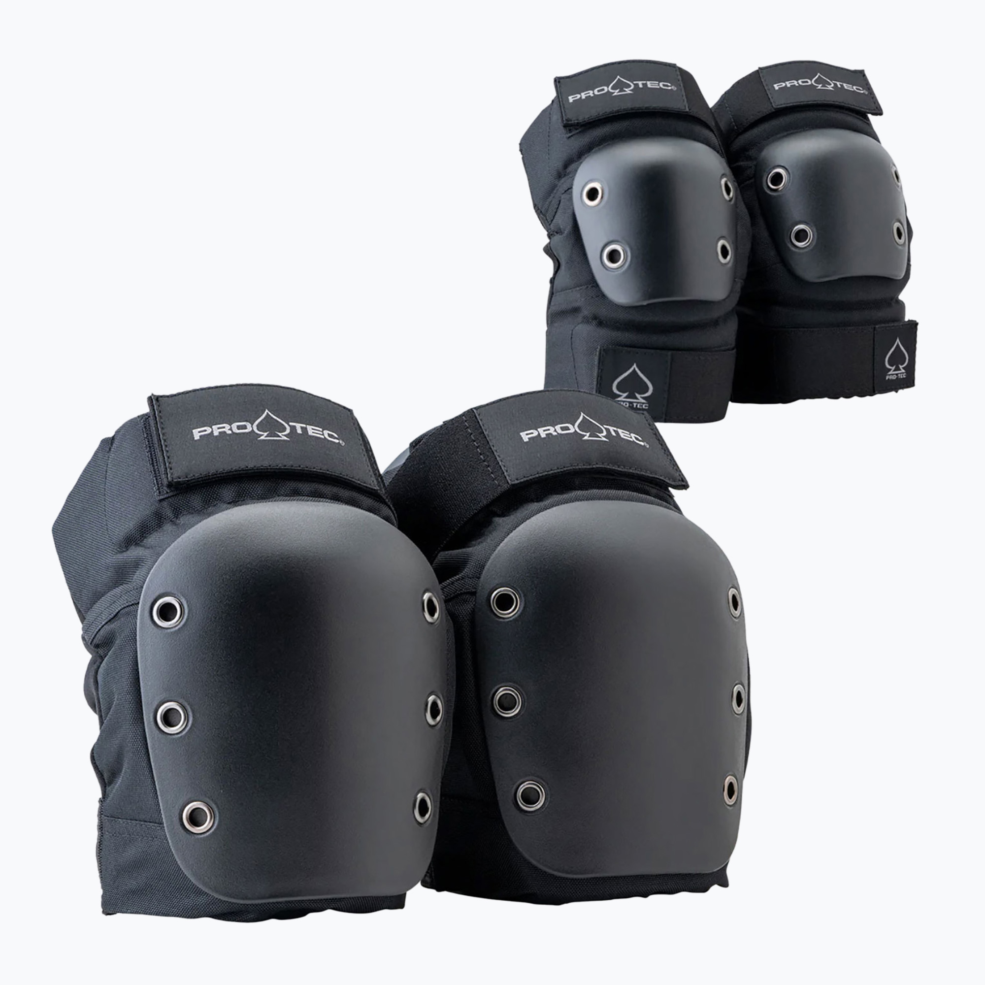 Zestaw ochraniaczy Pro-Tec Street Open Back Knee Elbow black 