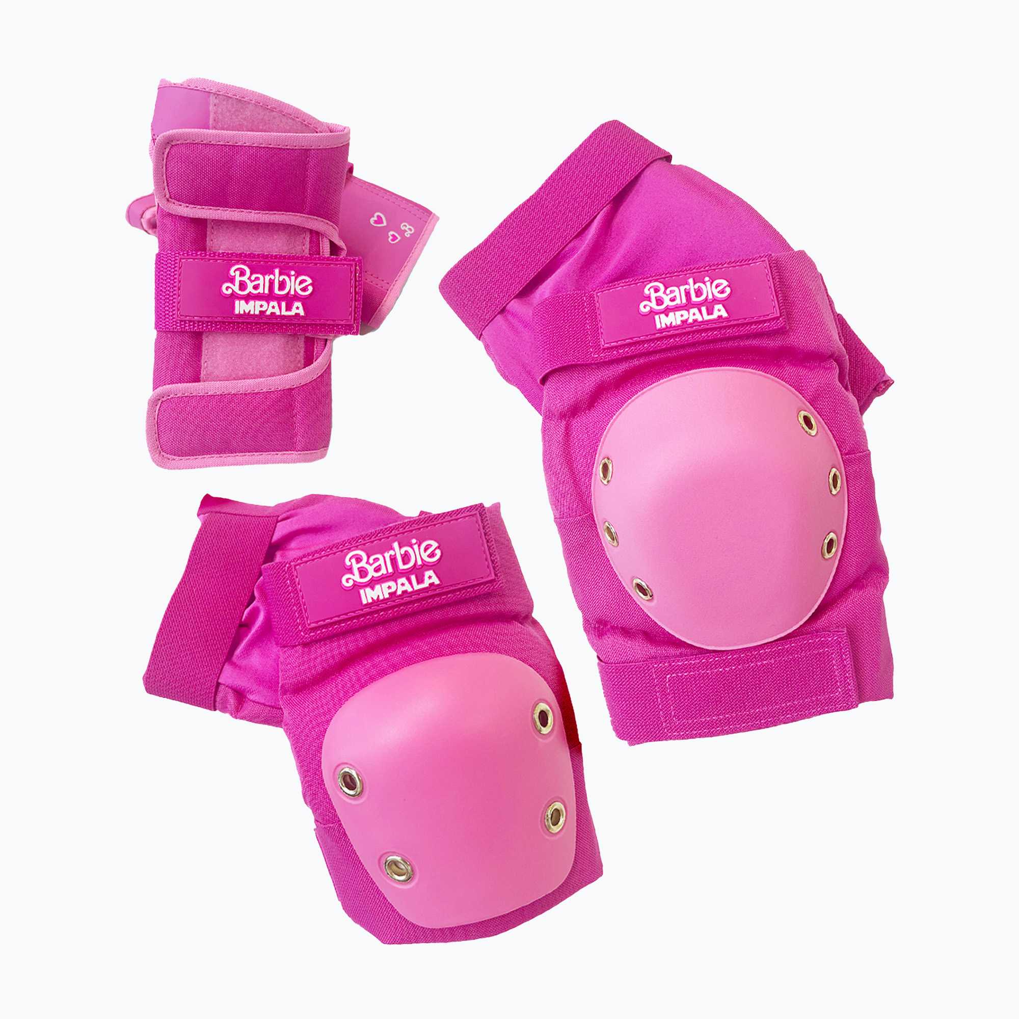 Zestaw ochraniaczy dziecięcych IMPALA Protective barbie pink 