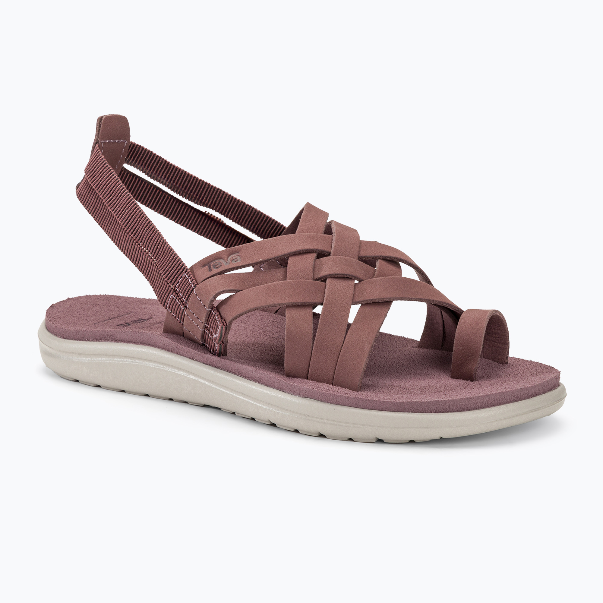 Sandały damskie Teva Voya Strappy Leather twilight mauve | WYSYŁKA W 24H | 30 DNI NA ZWROT