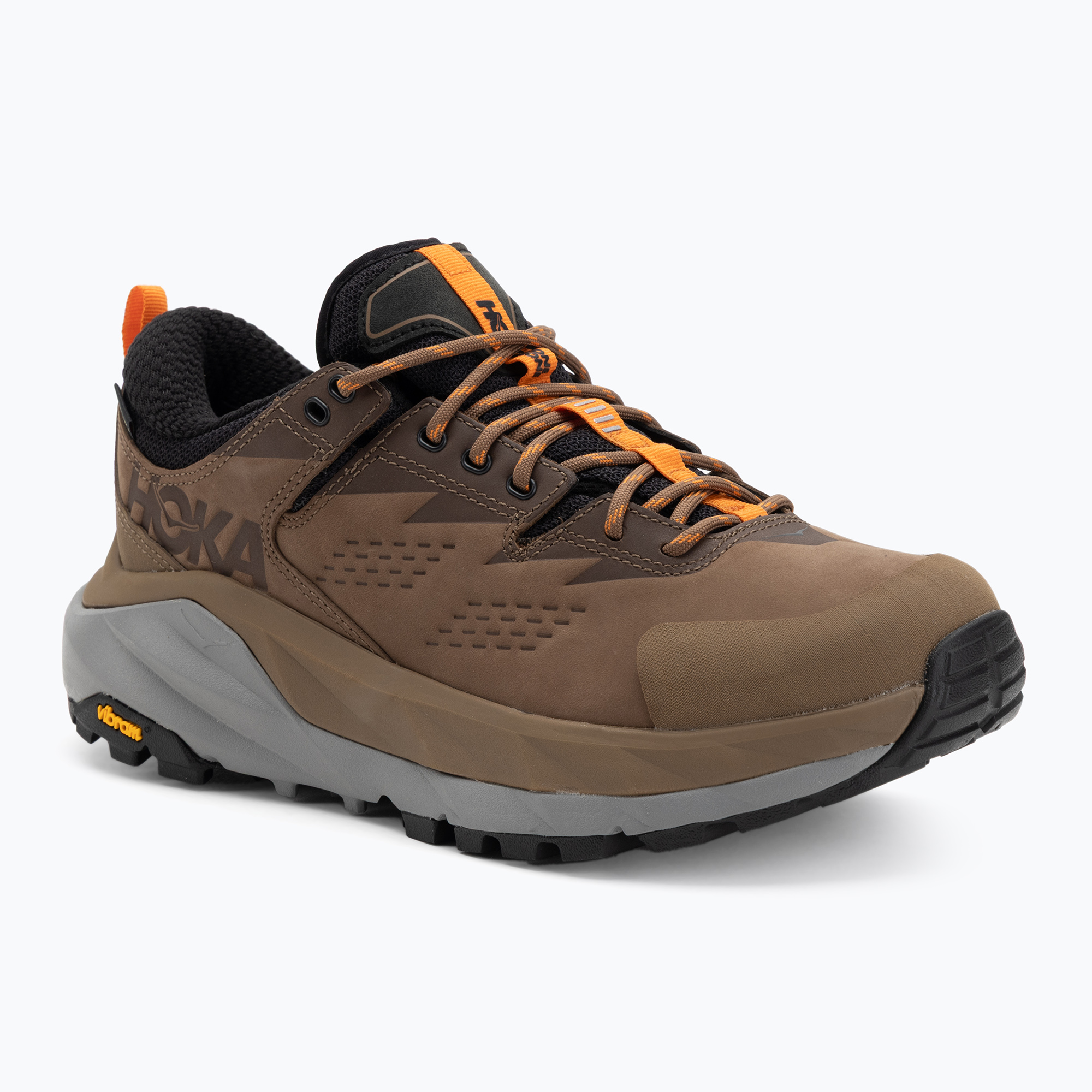 Buty trekkingowe męskie HOKA Kaha Low GTX otter persimmon/orange 