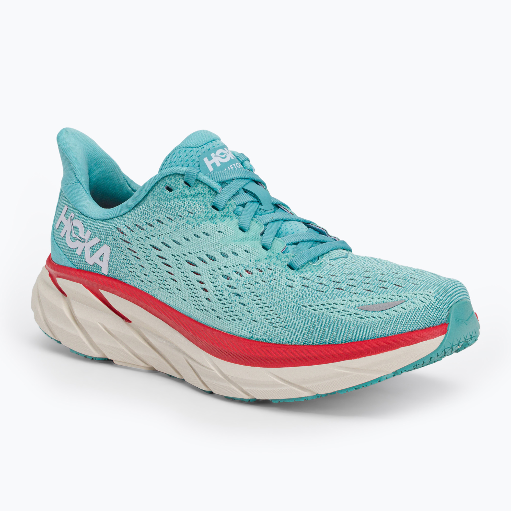 Buty do biegania damskie HOKA Clifton 8 aquarelle/eggshell blue | WYSYŁKA W 24H | 30 DNI NA ZWROT