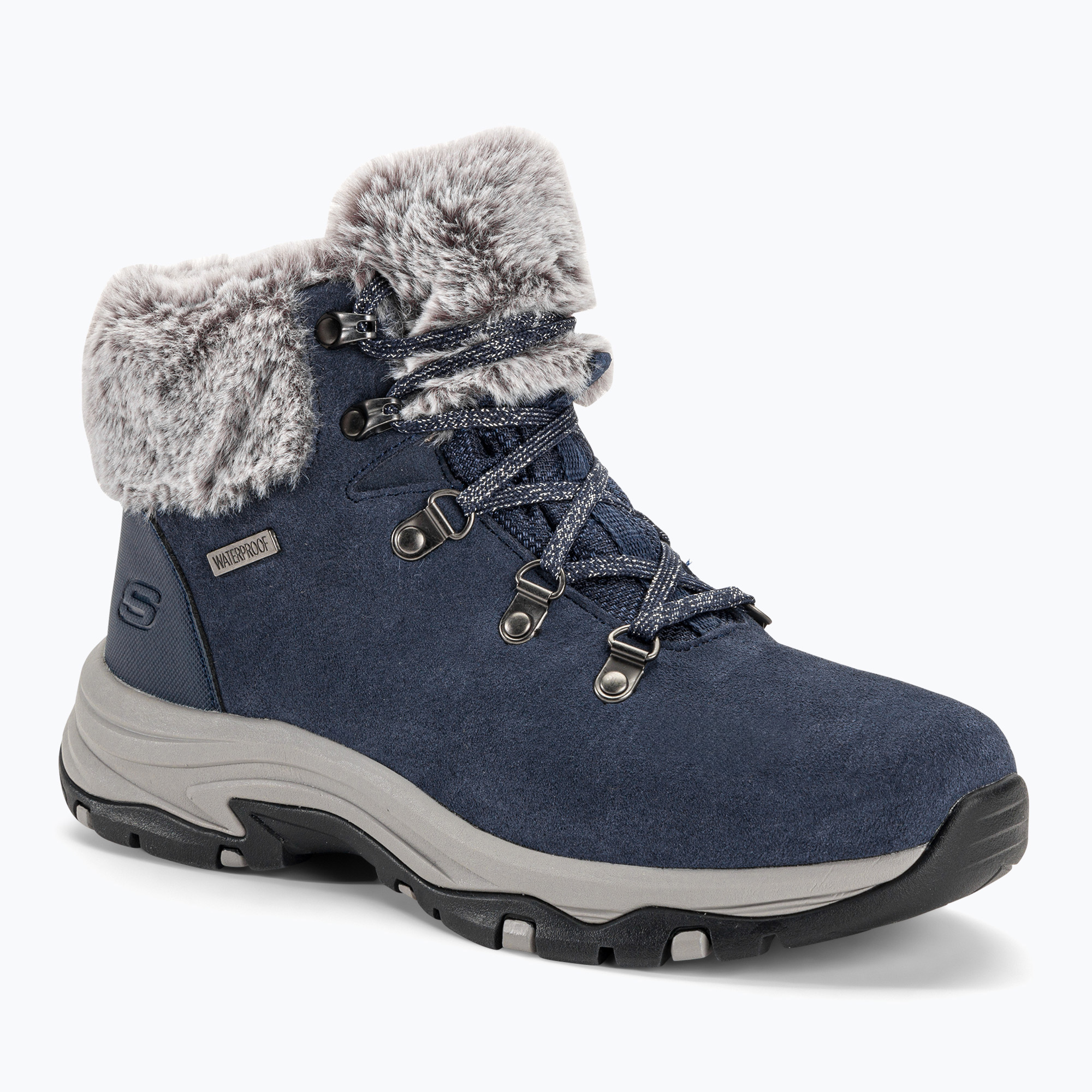Buty damskie SKECHERS Trego Falls Finest navy | WYSYŁKA W 24H | 30 DNI NA ZWROT