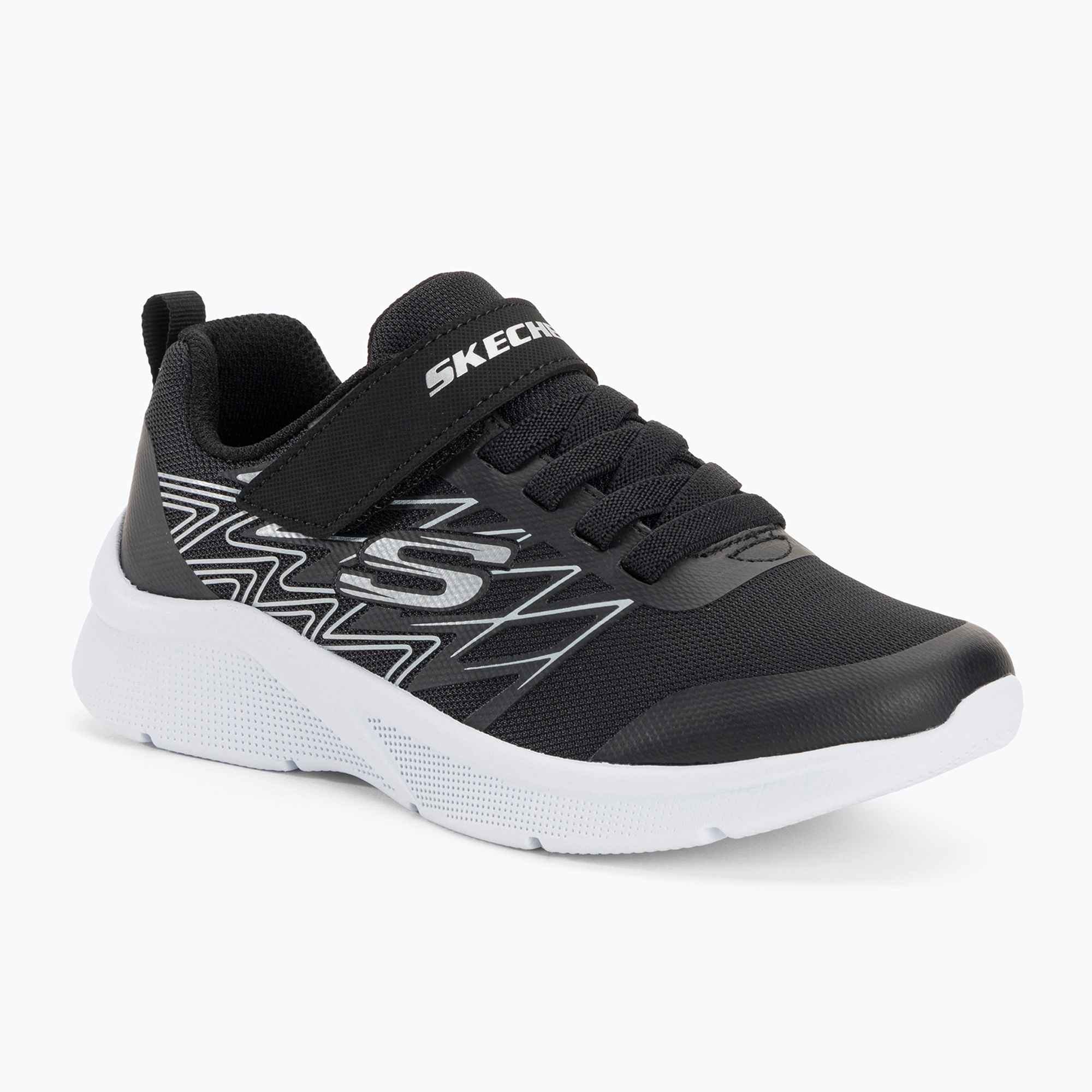 Buty dziecięce SKECHERS Microspec Texlor black/silver | WYSYŁKA W 24H | 30 DNI NA ZWROT