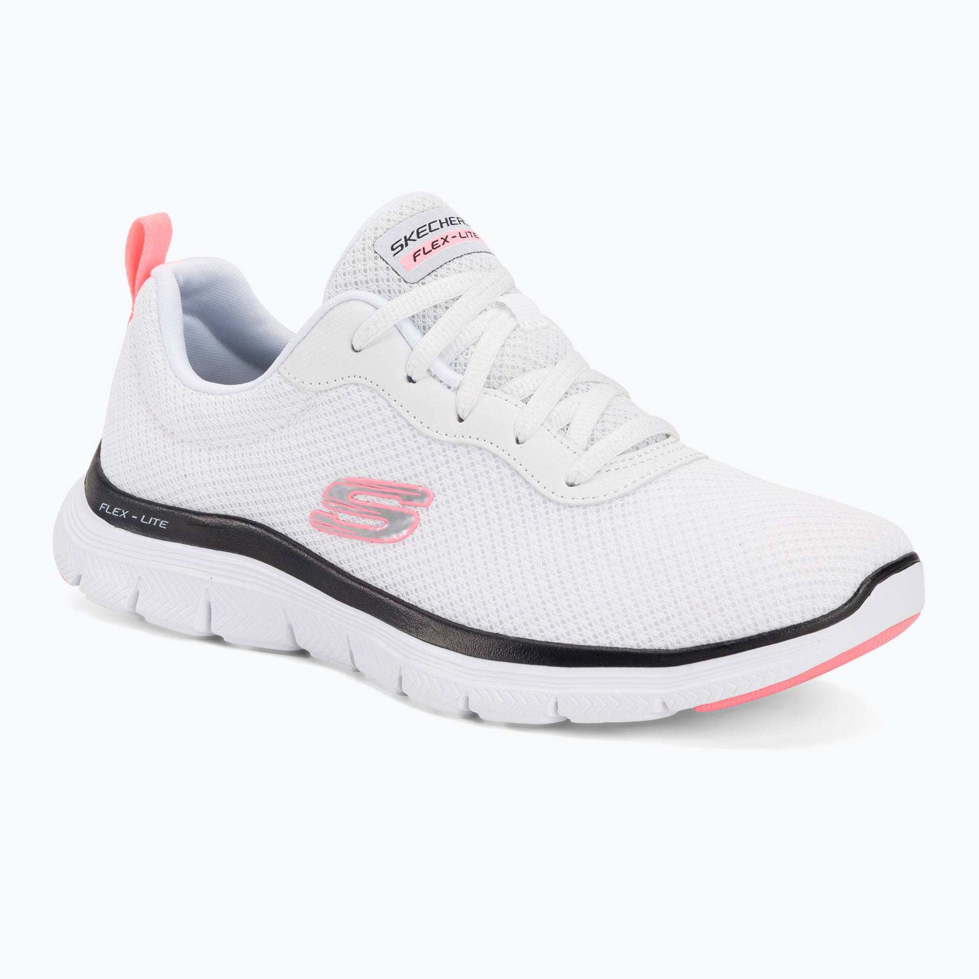 Buty damskie SKECHERS Flex Appeal 4.0 Brilliant View white/pink | WYSYŁKA W 24H | 30 DNI NA ZWROT