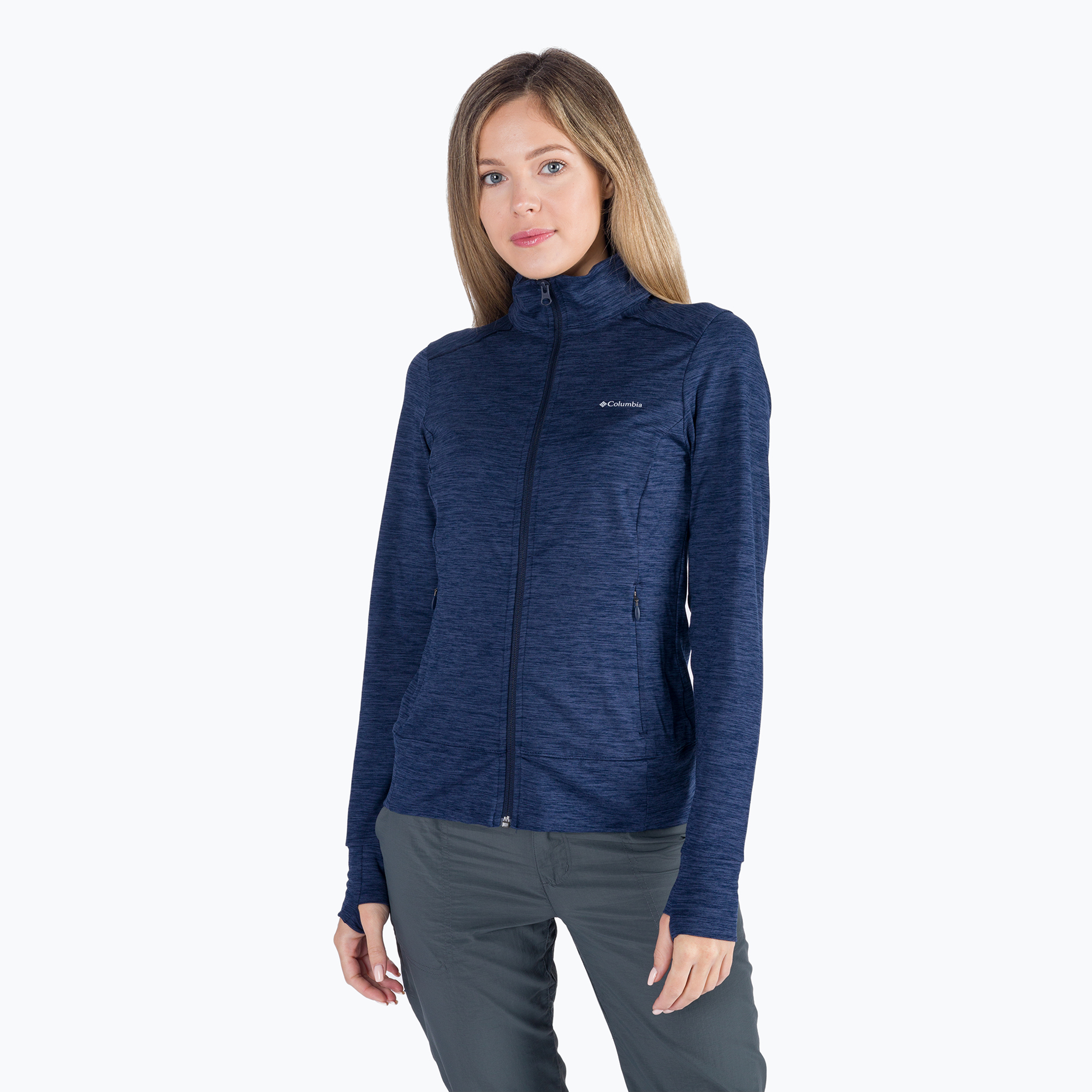 Bluza damska Columbia Weekend Adventure dark nocturnal heather | WYSYŁKA W 24H | 30 DNI NA ZWROT