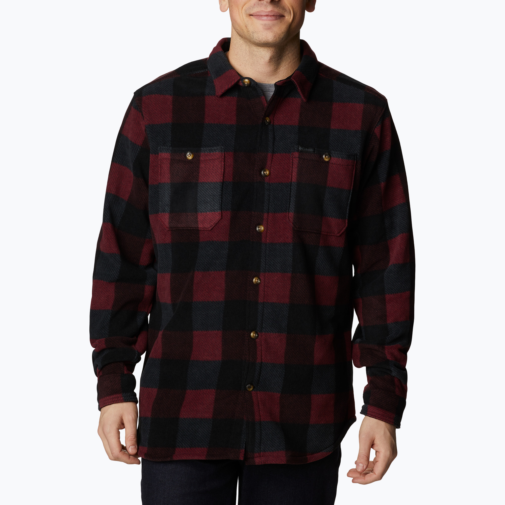 Koszula męska Columbia Flare Gun Fleece elderberry multi check | WYSYŁKA W 24H | 30 DNI NA ZWROT